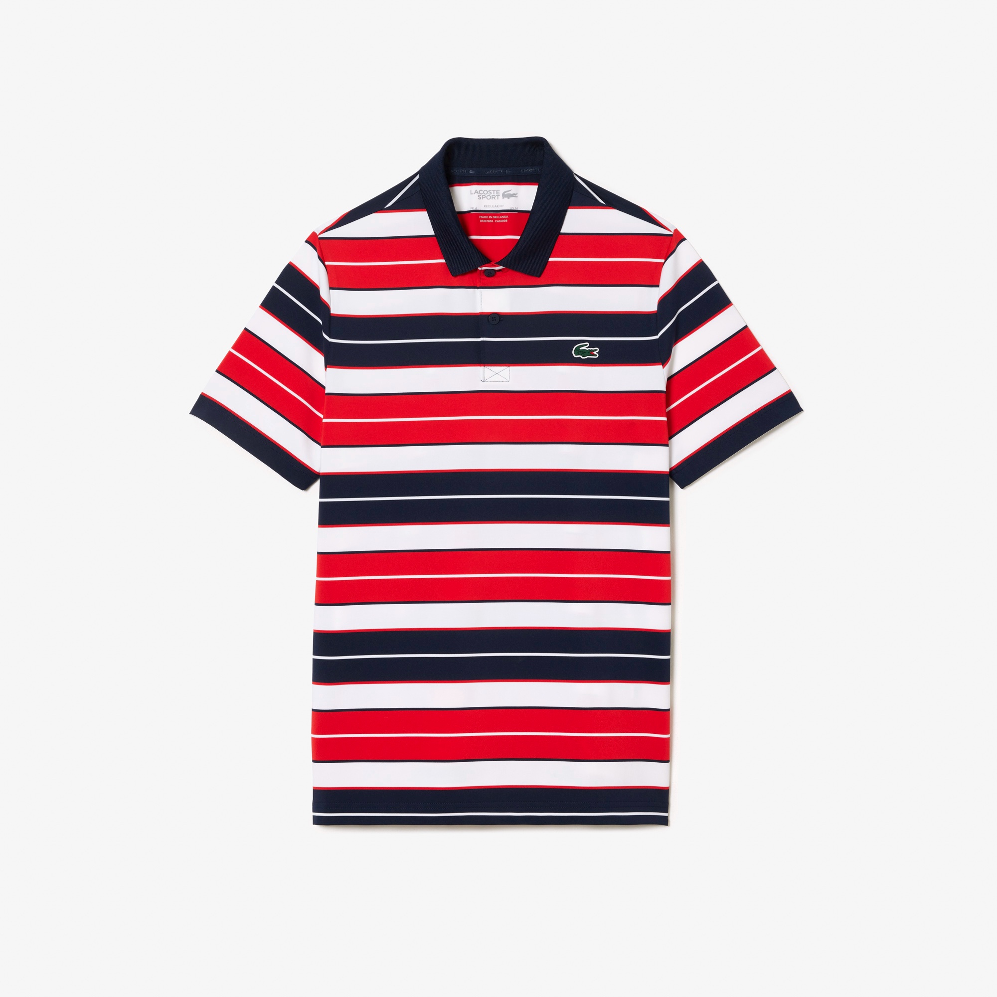 マルチカラーボーダーウルトラドライポロシャツ