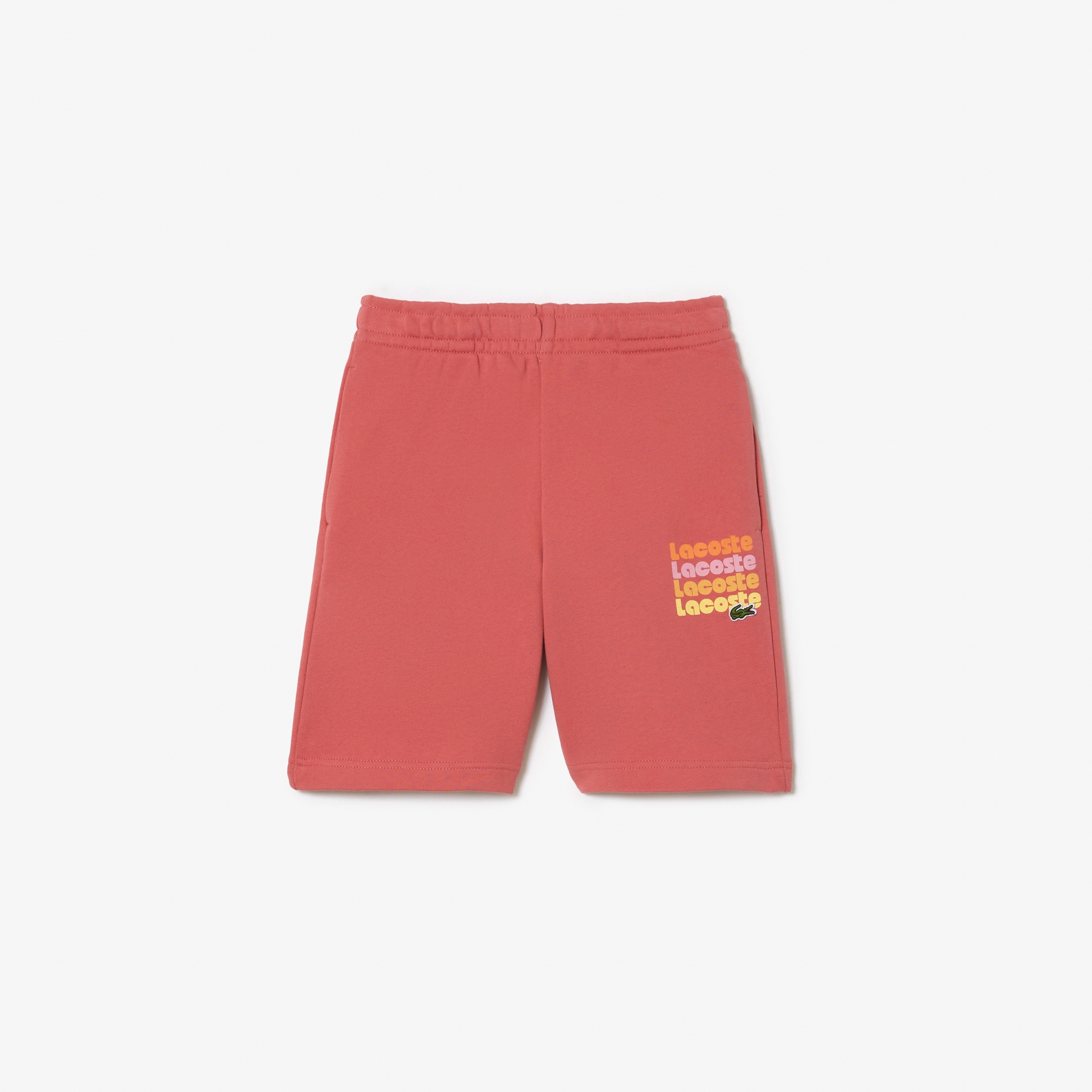 BOYS4連ロゴ入りスウェットショーツ