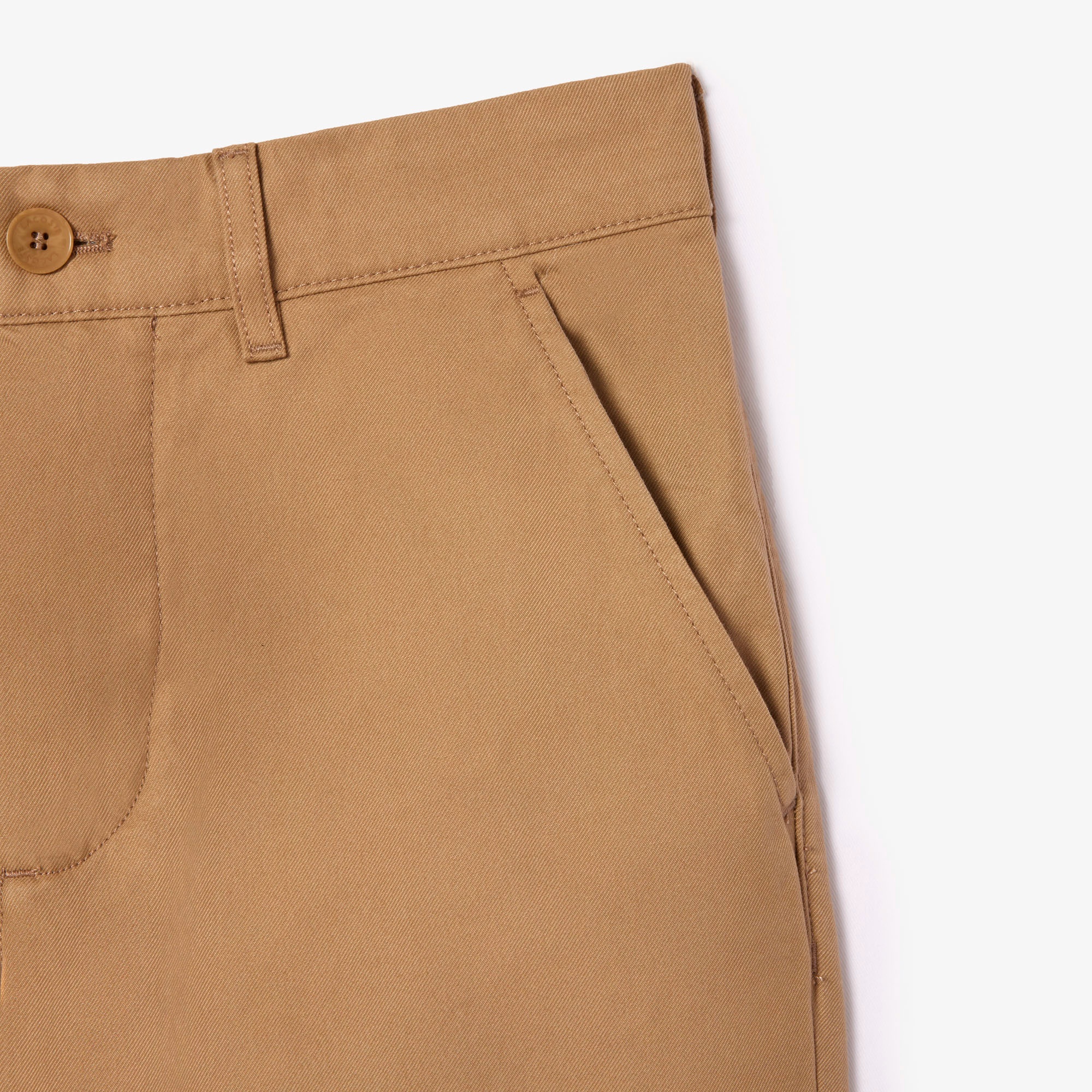 コットンツイルストレートパンツ