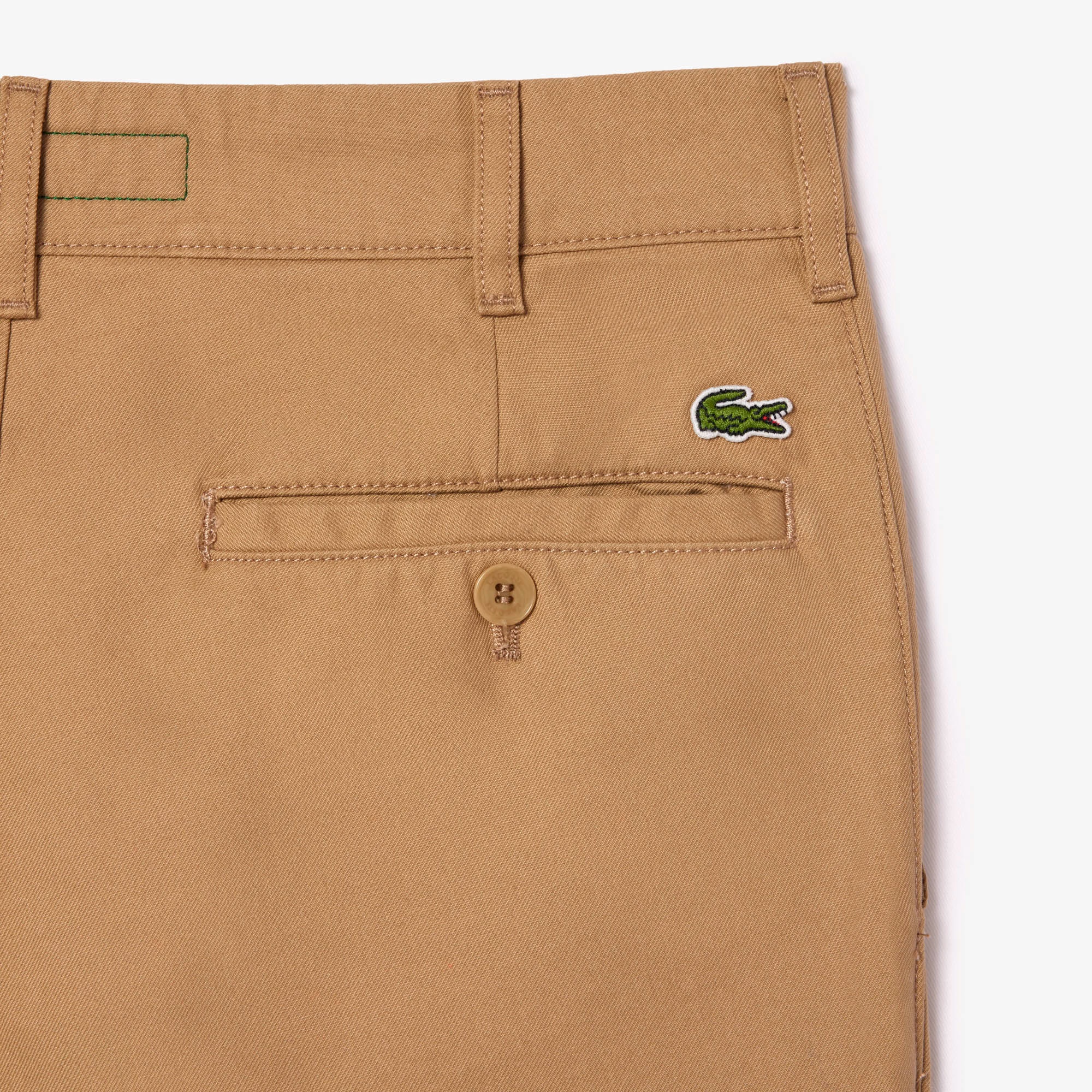 コットンツイルストレートパンツ