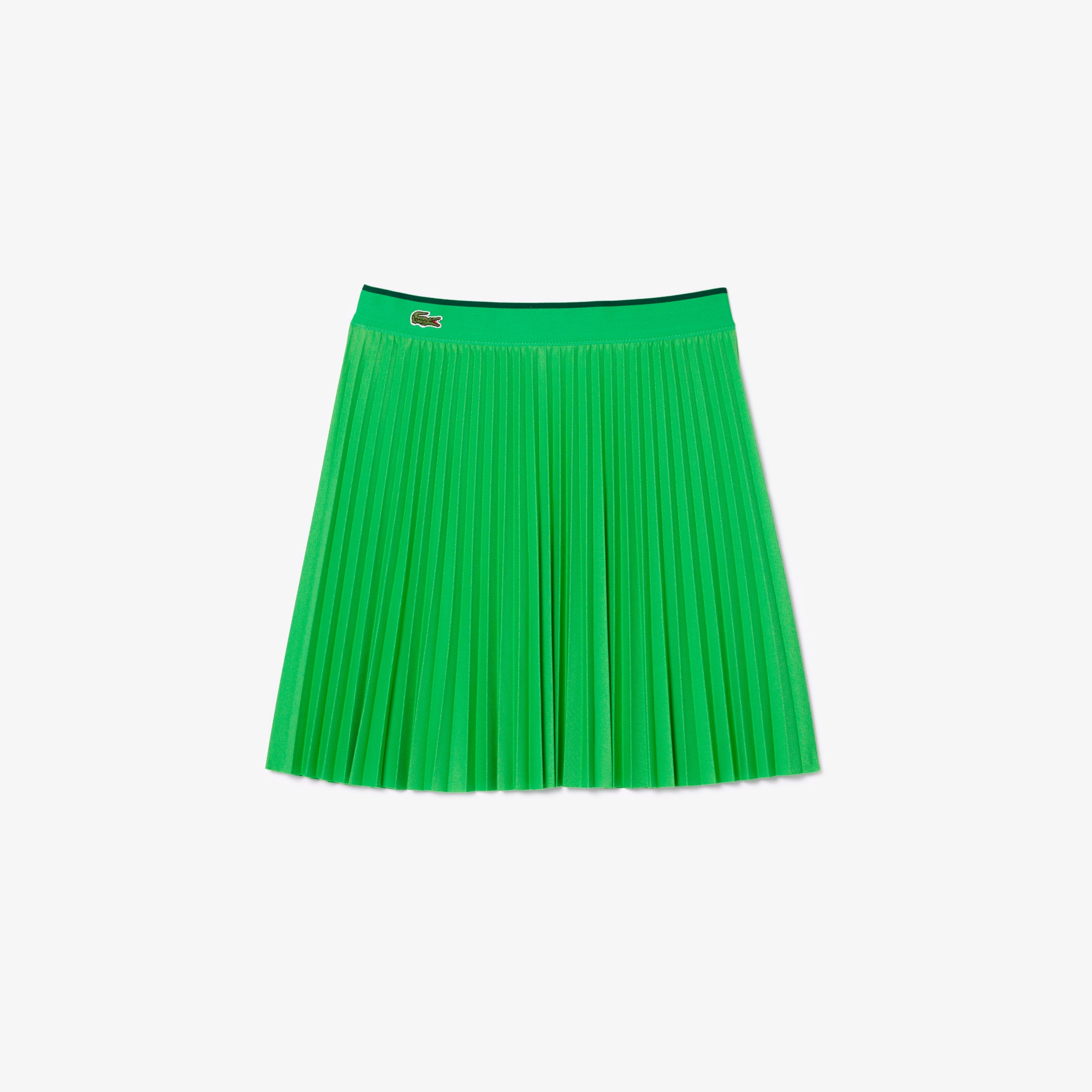 配色ウエストプリーツテニススカート