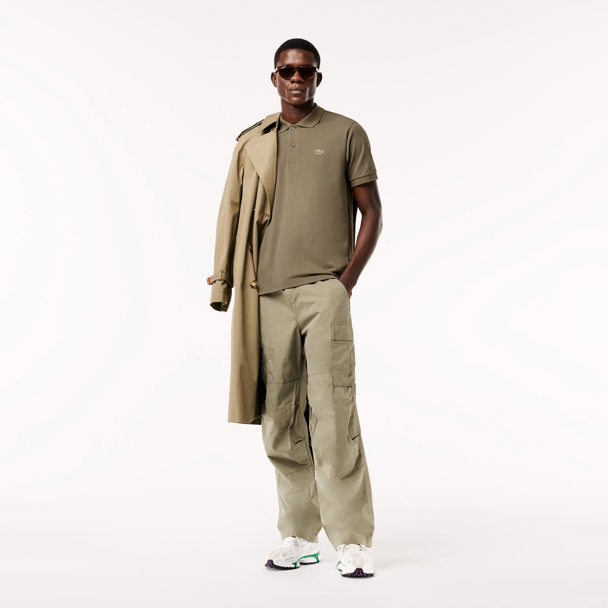 ラコステ L.12.12 ポロシャツ (無地・半袖)