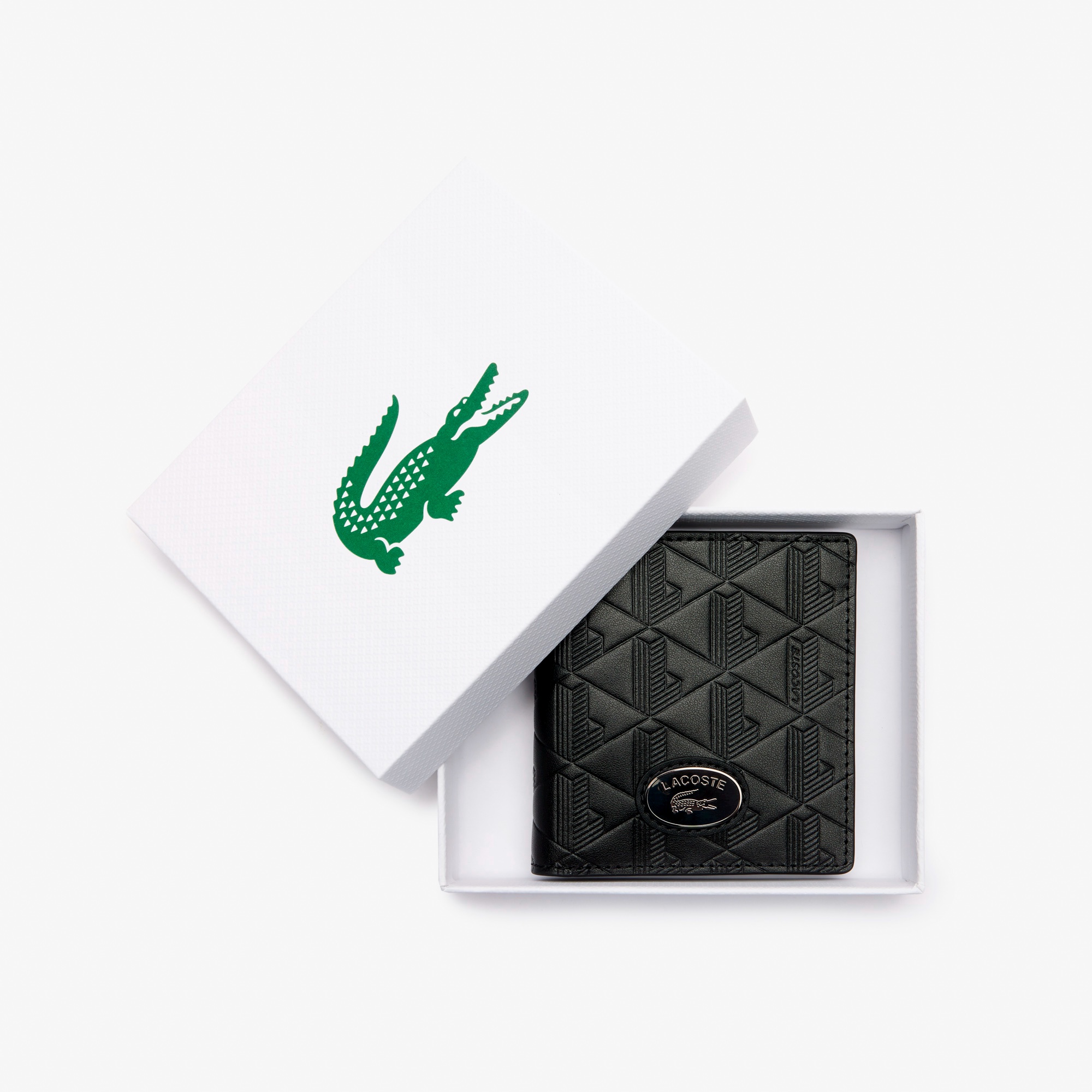 モノグラム RFID 二つ折りレザーウォレット