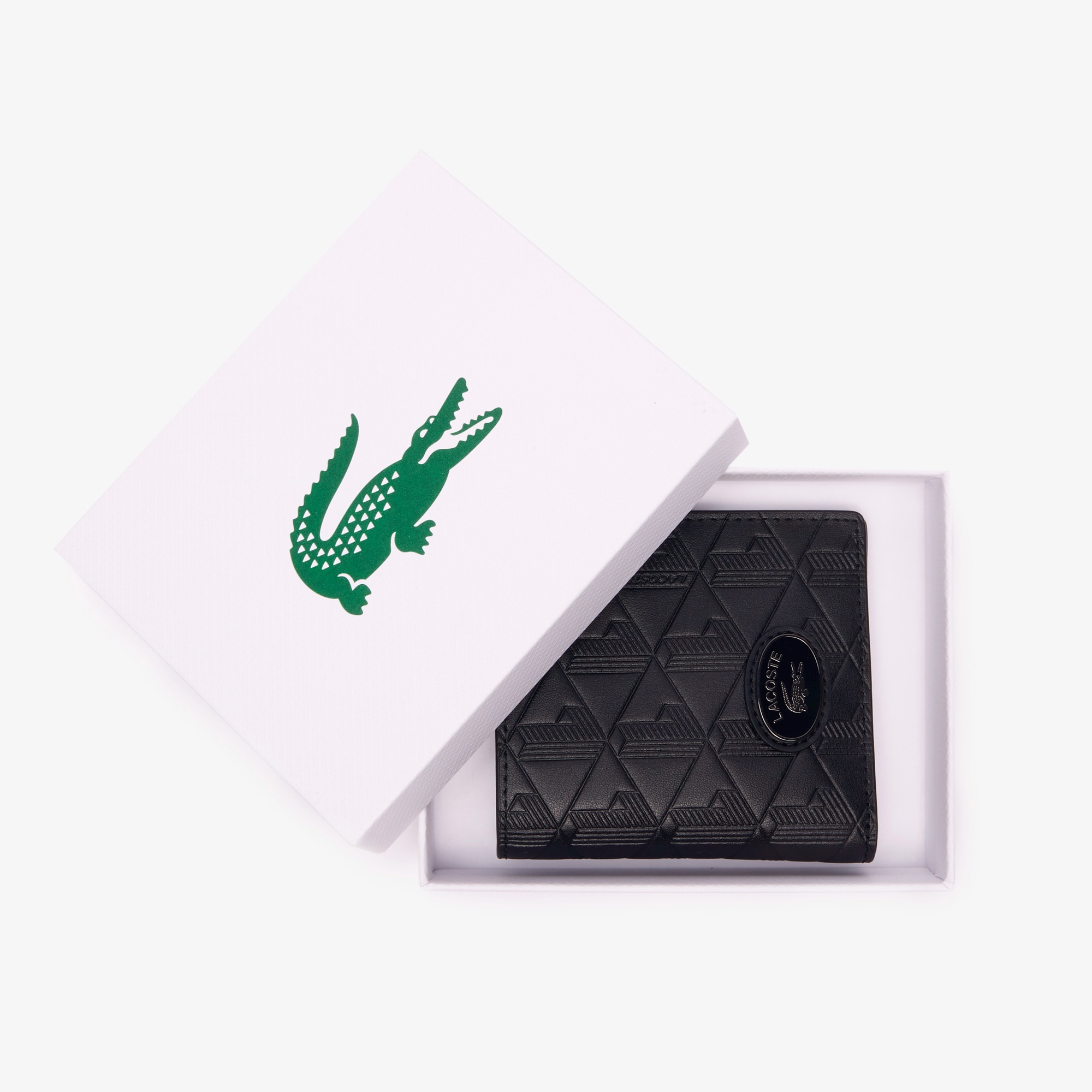 モノグラム RFID 二つ折りレザーウォレット