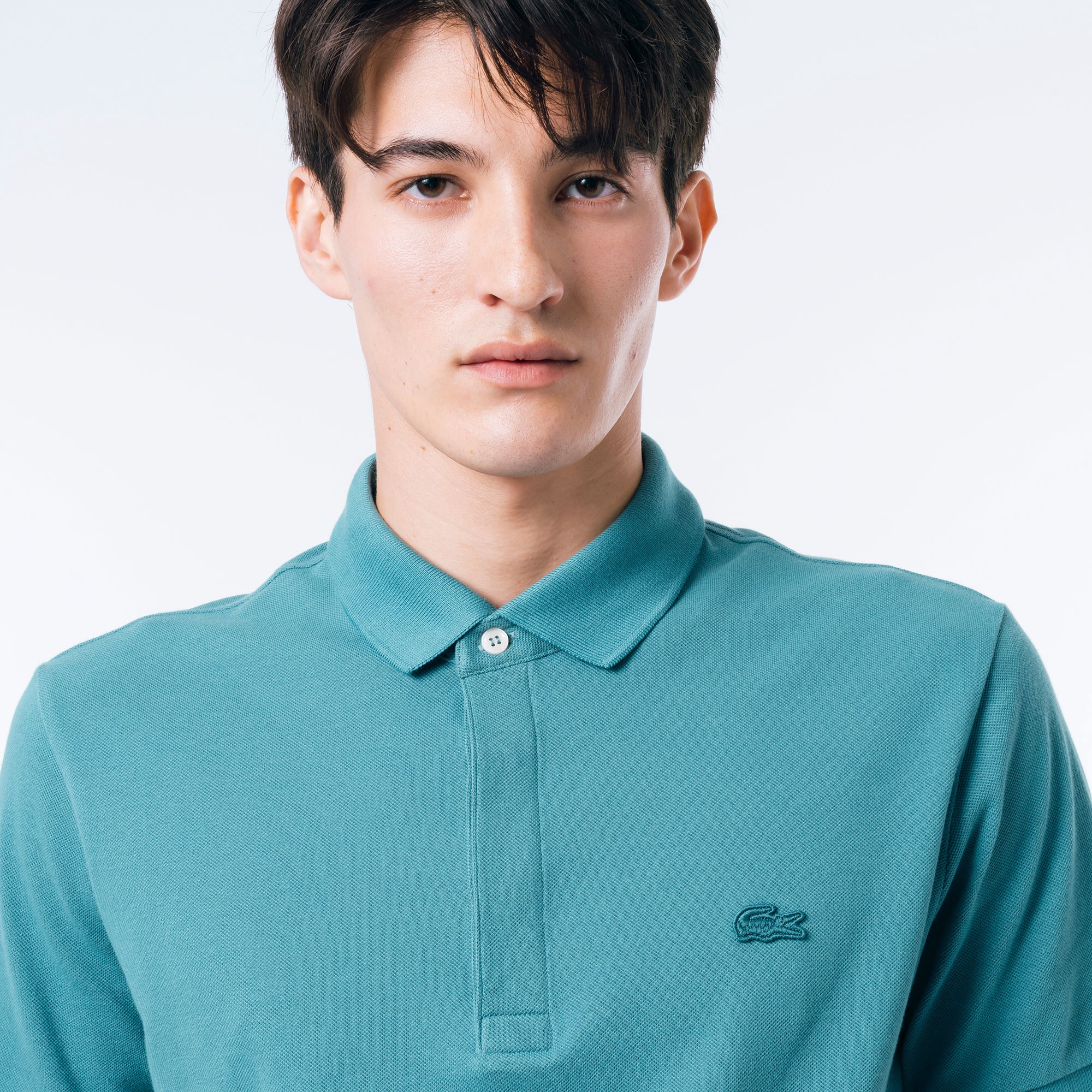 レギュラーフィット ストレッチ パリポロシャツ (半袖)