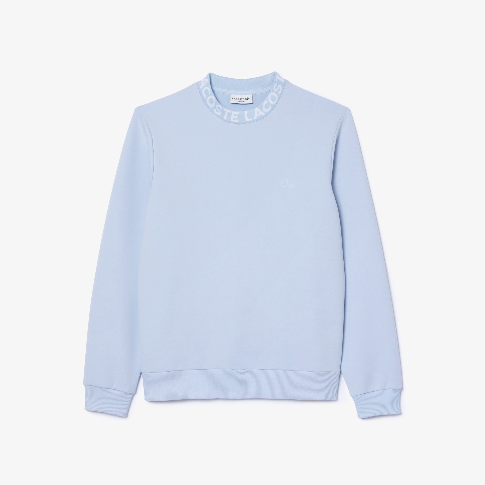 ネームジャカードモックネックスウェット