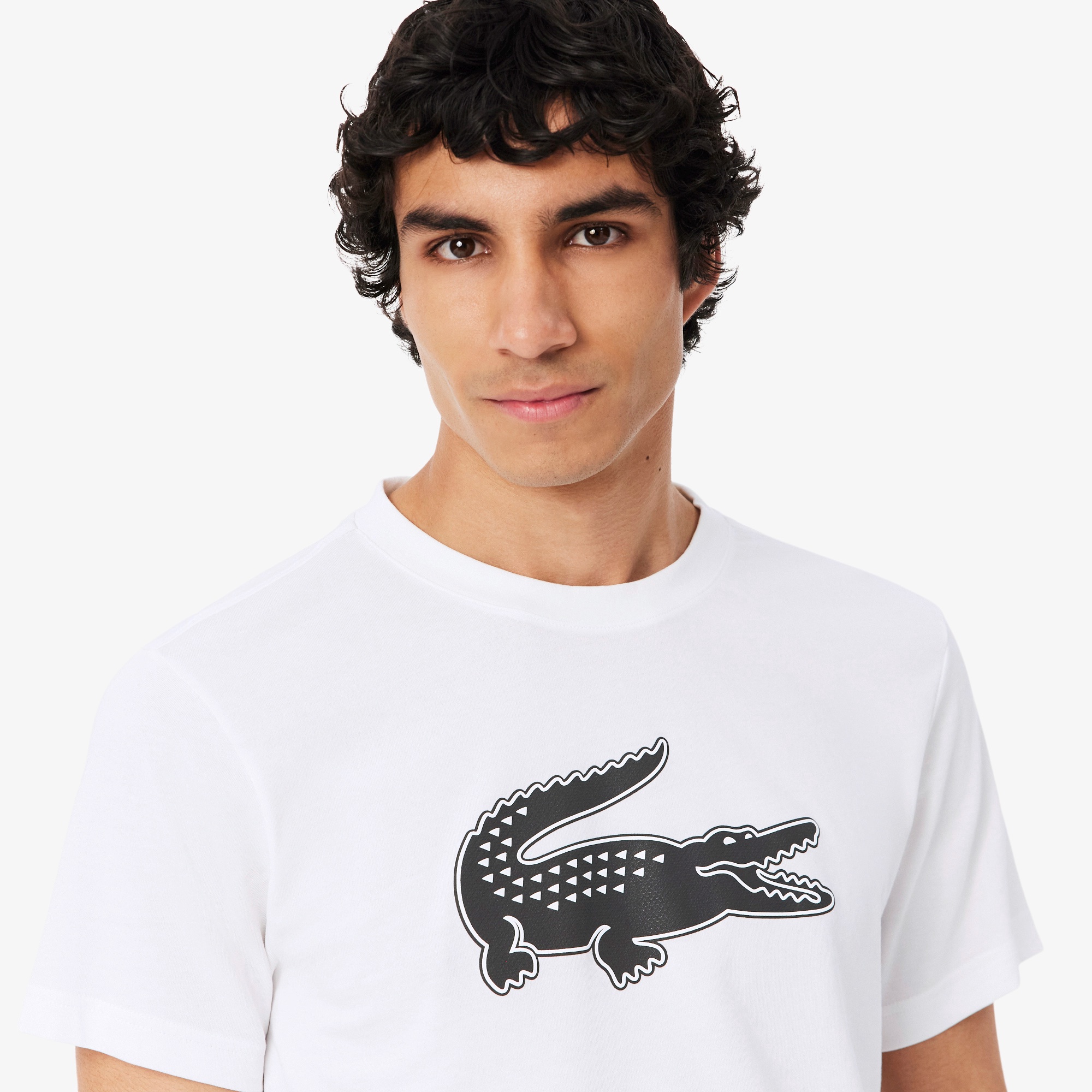 コットンブレンドウルトラドライロゴプリントTシャツ