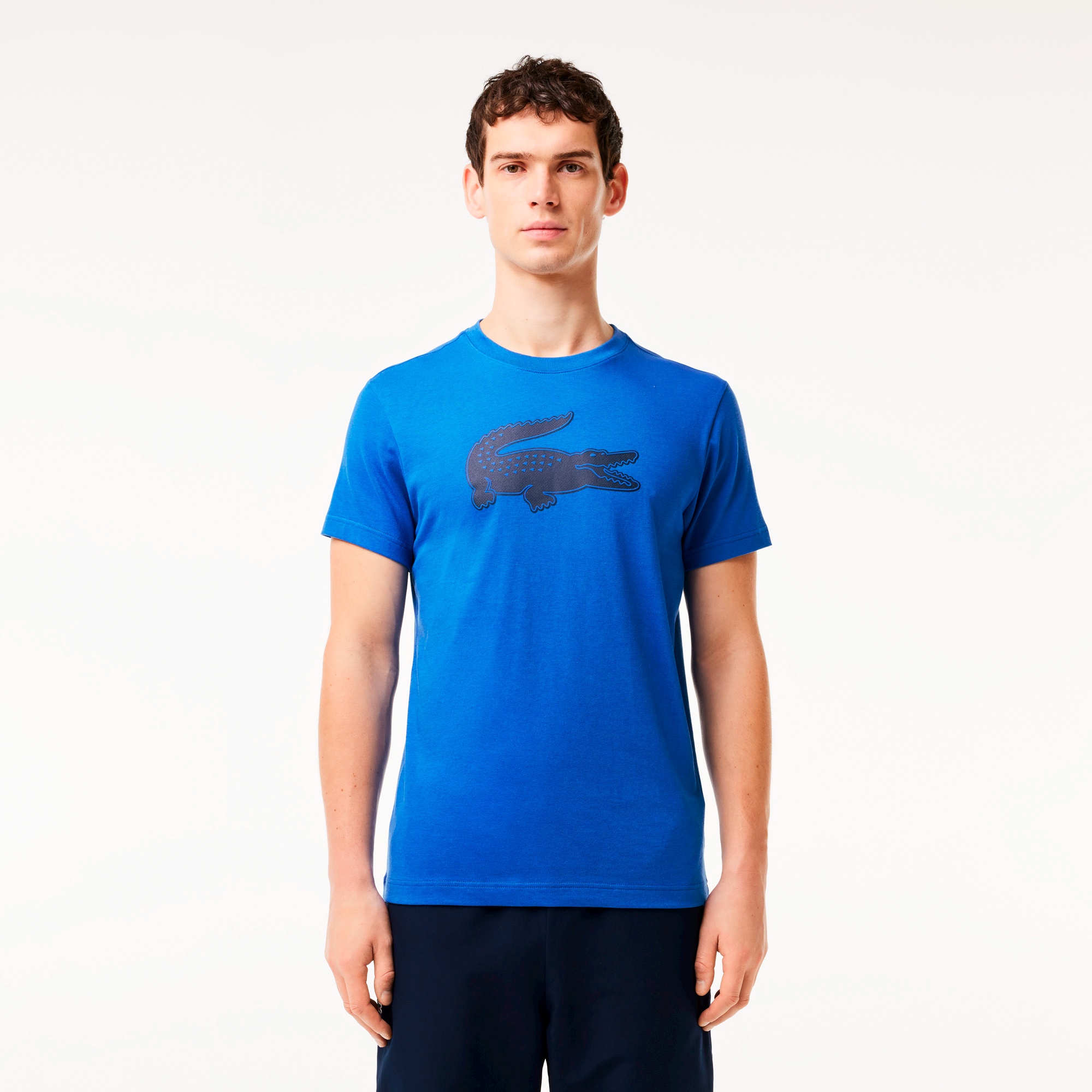 コットンブレンドウルトラドライロゴプリントTシャツ