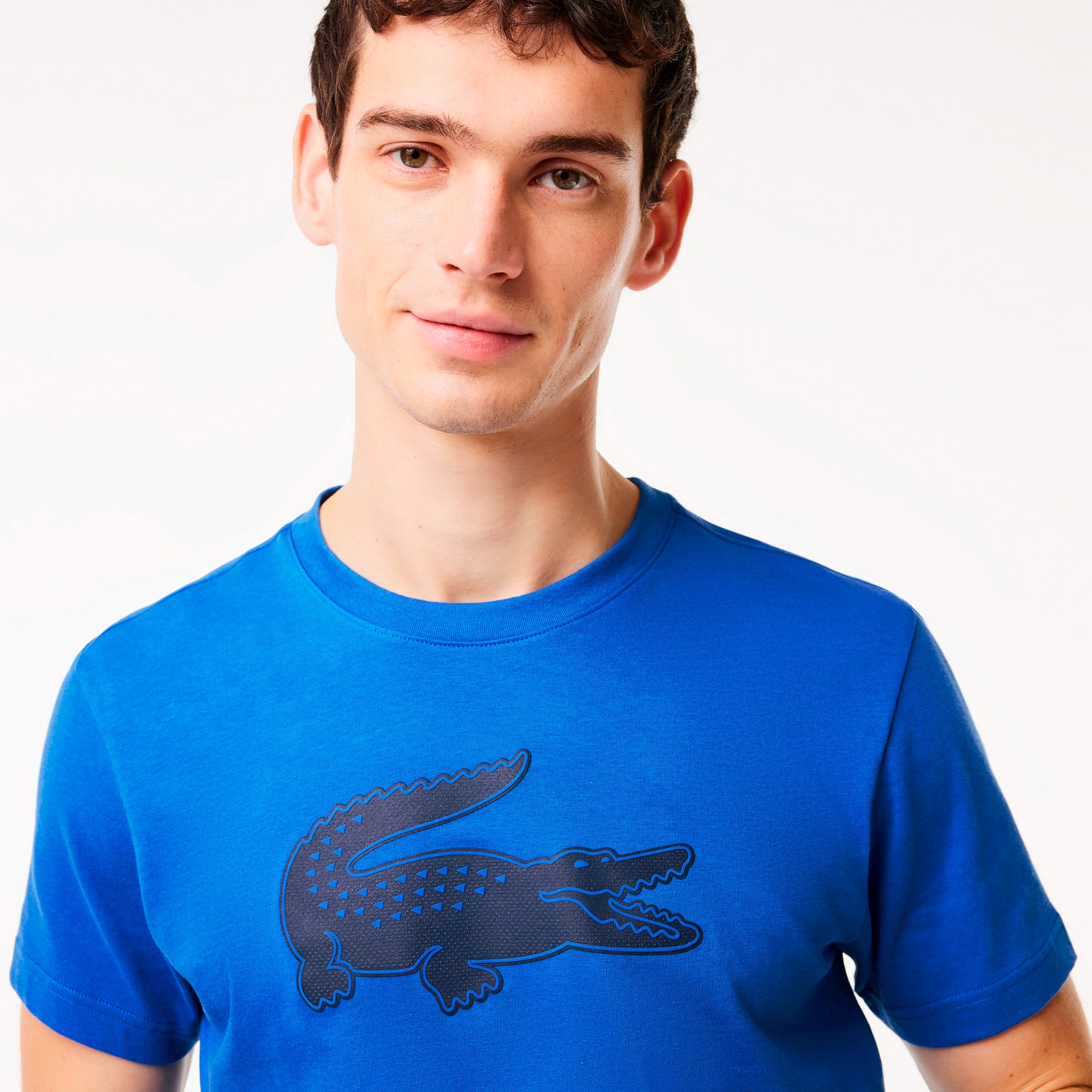 コットンブレンドウルトラドライロゴプリントTシャツ