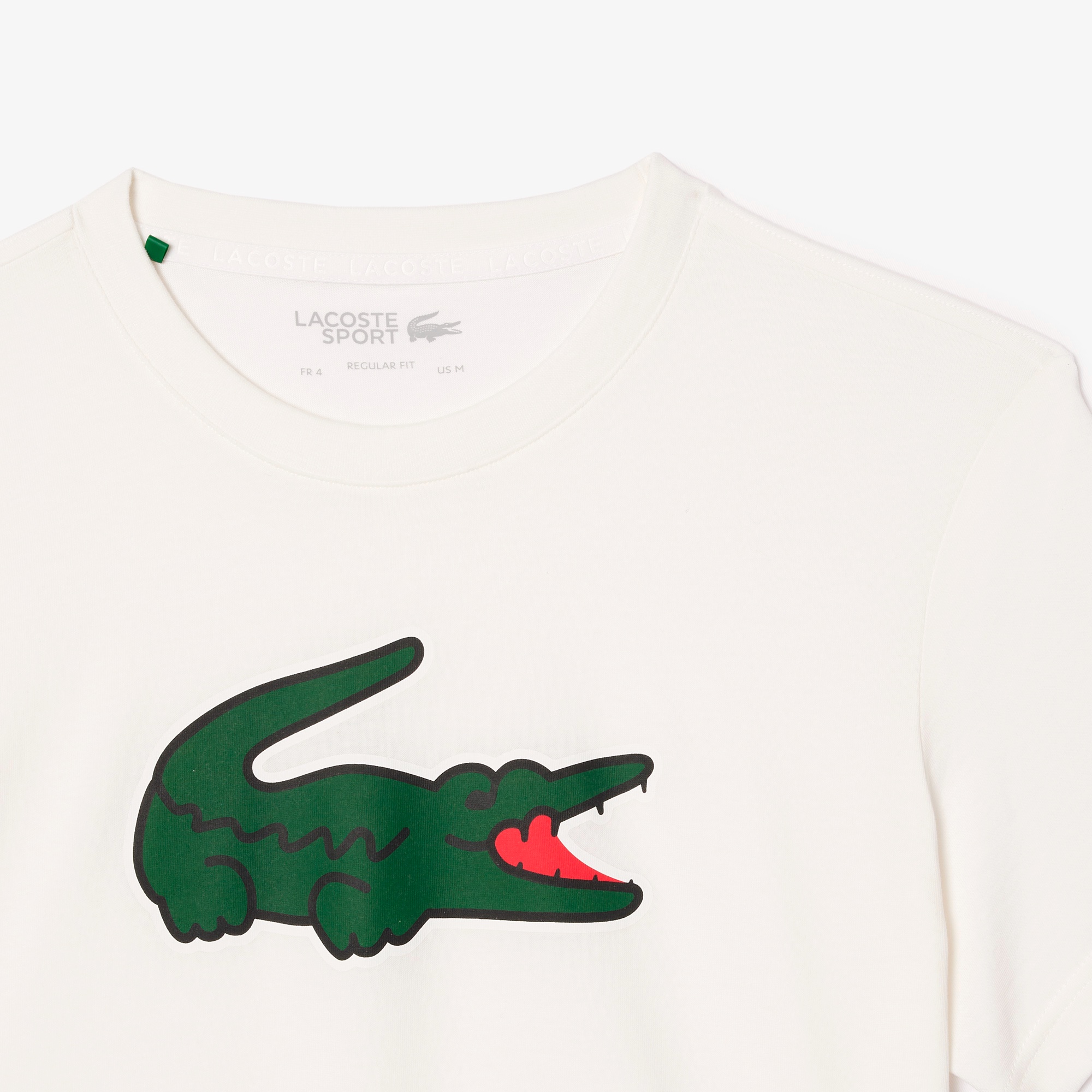 コットンタッチウルトラドライワニロゴグラフィックTシャツ
