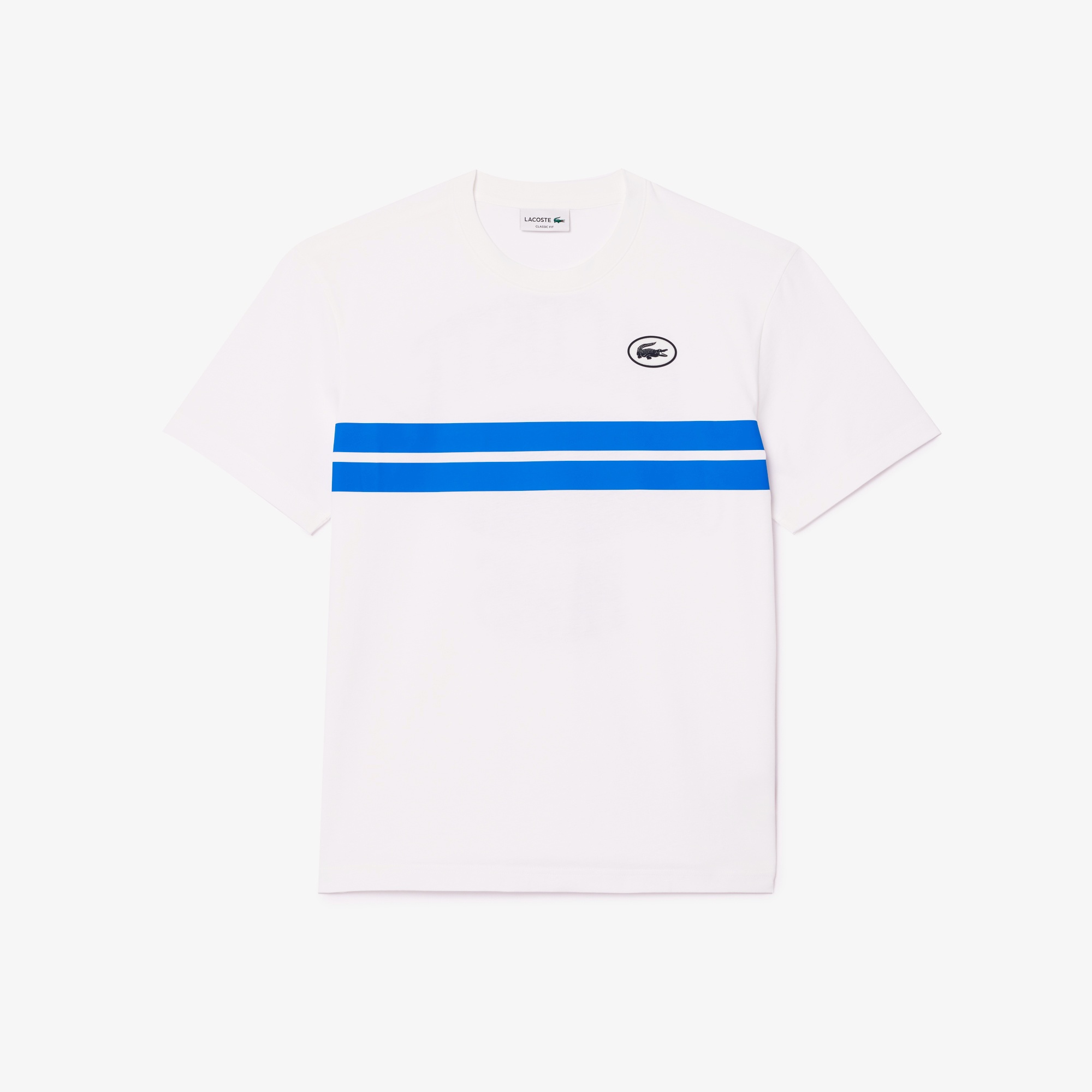 フロントボーダーバックプリントTシャツ