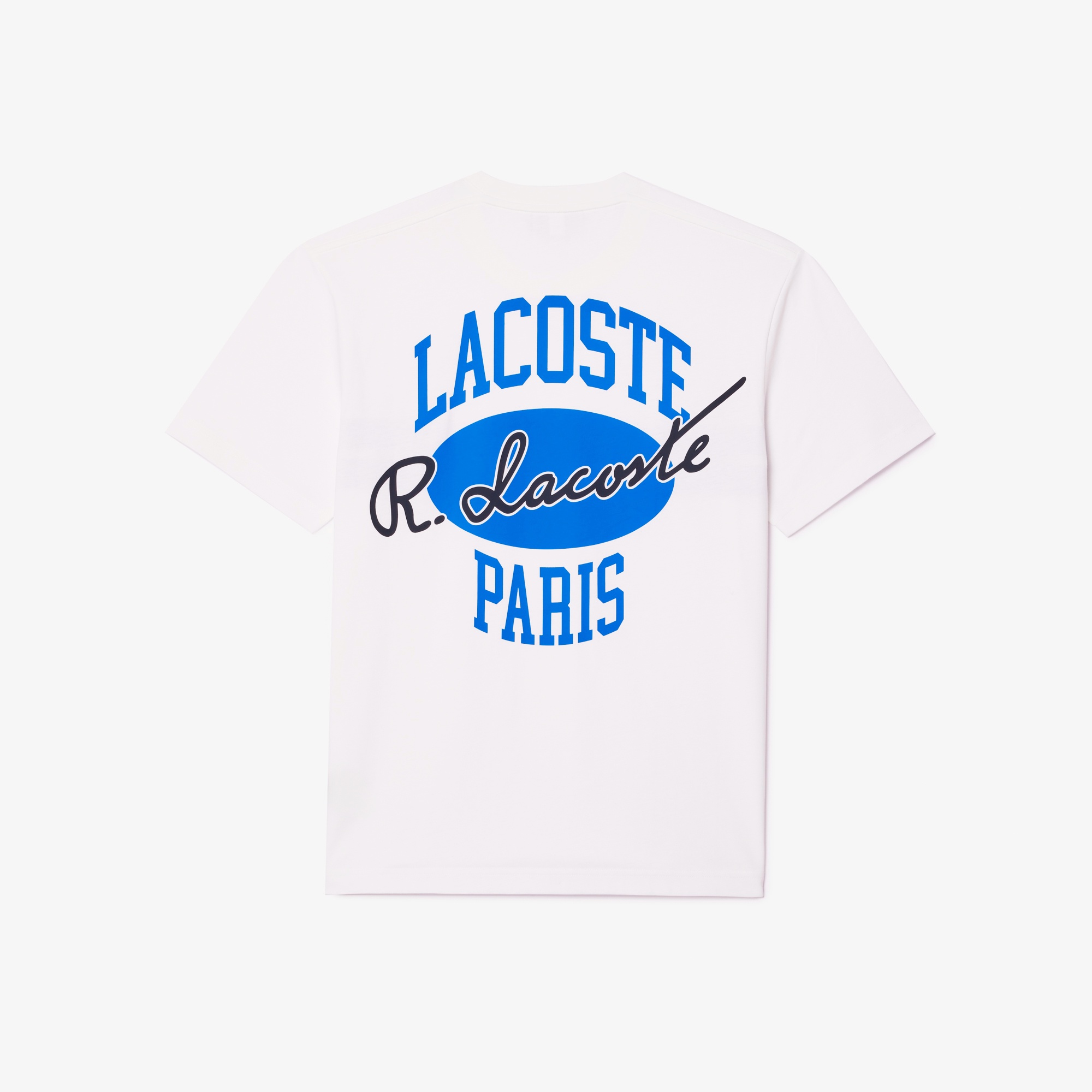 フロントボーダーバックプリントTシャツ