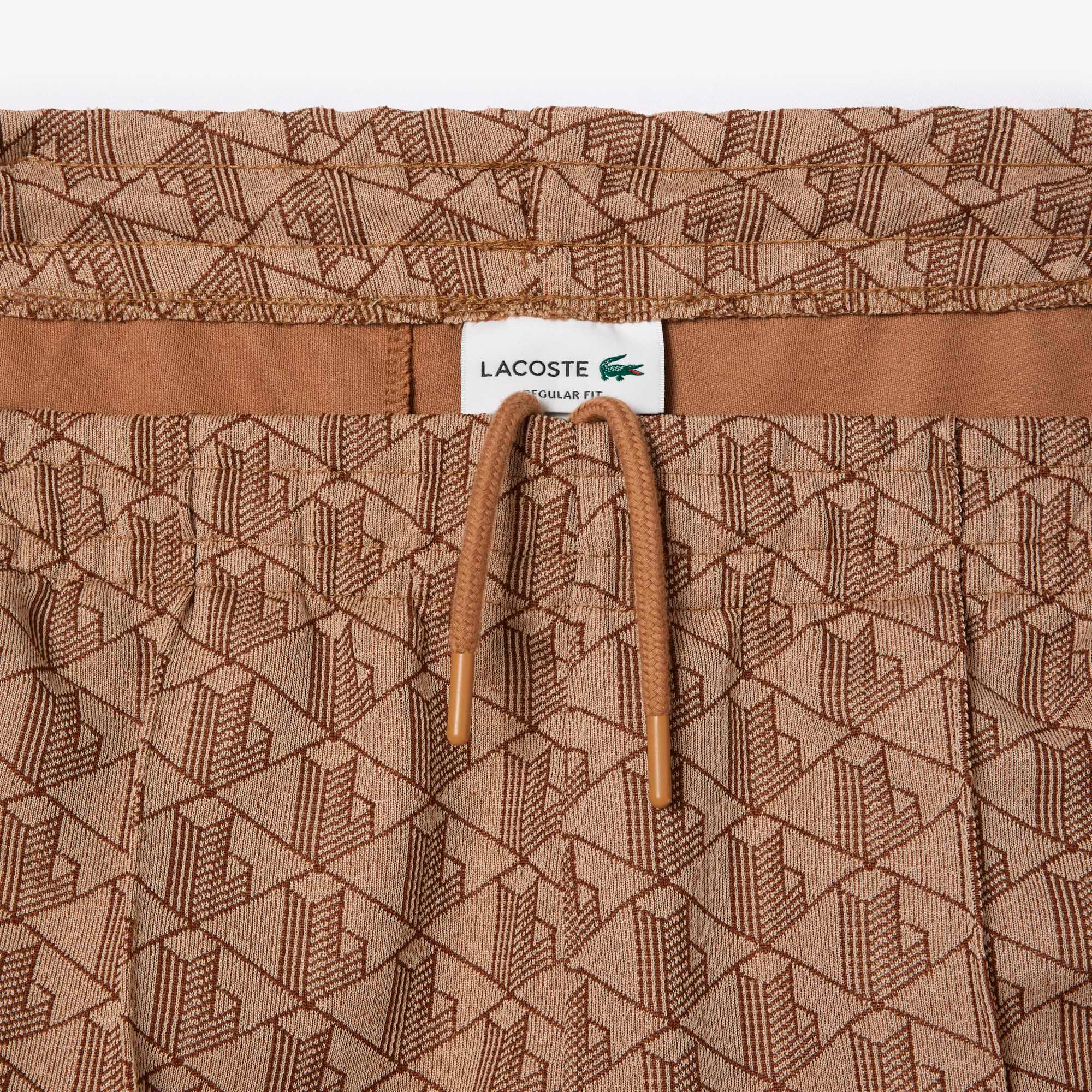 サイドテーピングモノグラムジャカードトラックパンツ