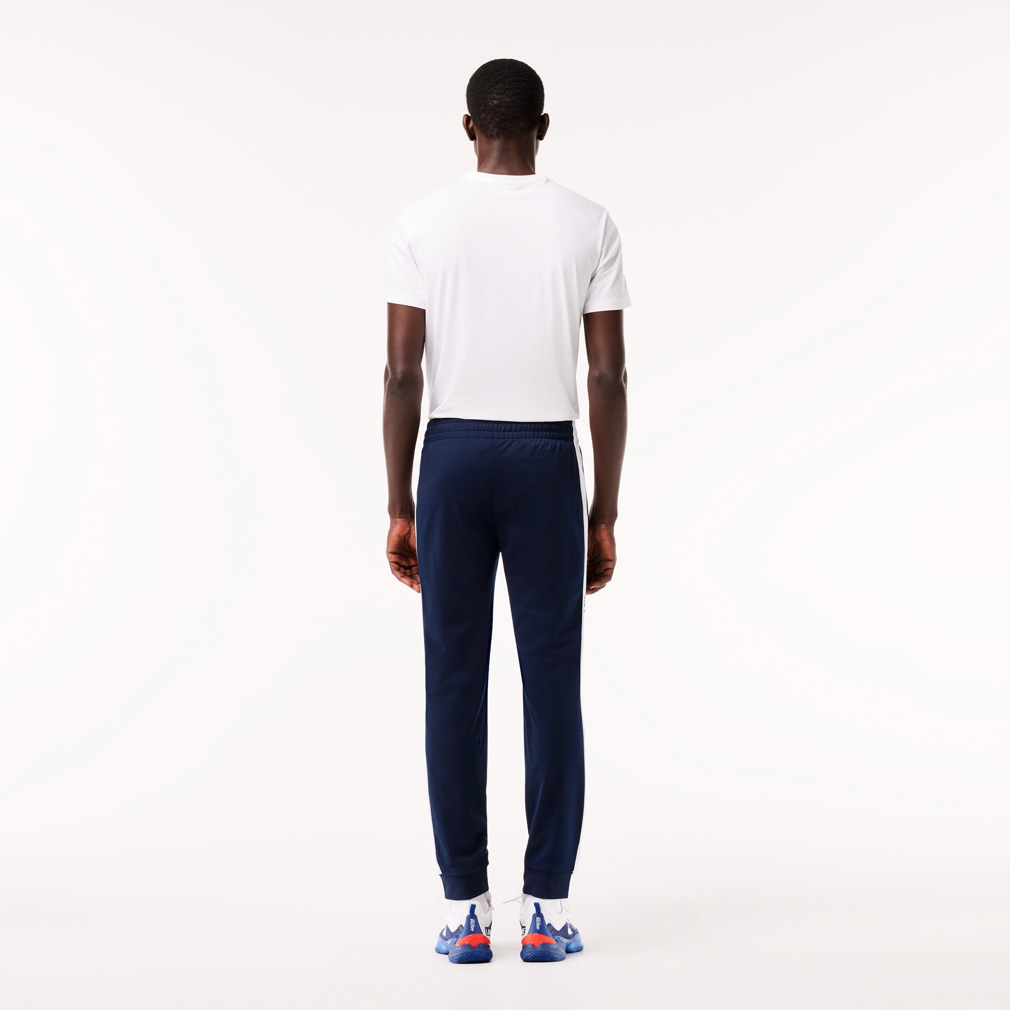 ワンポイントネームプリントトラックパンツ