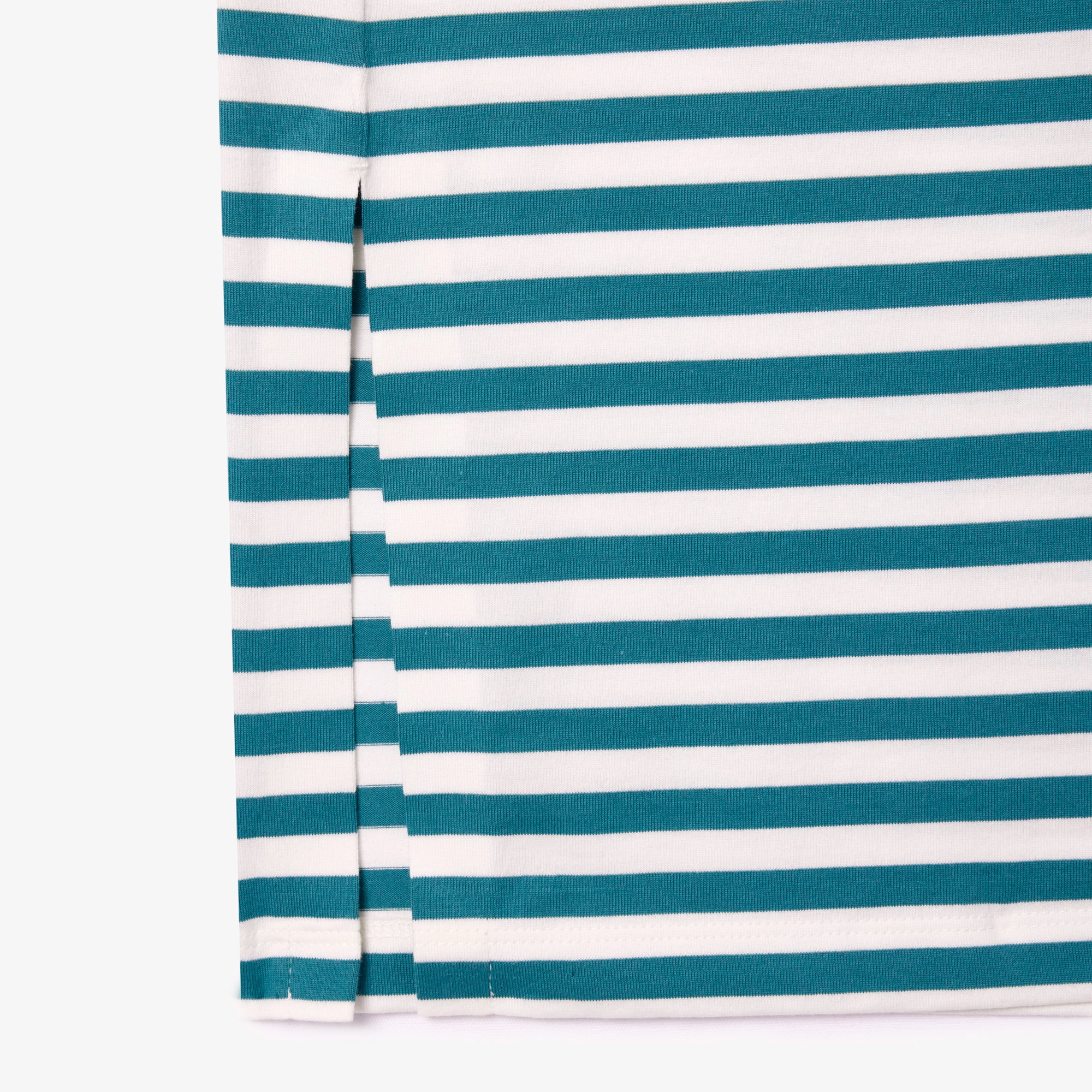 バイカラーボーダーTシャツドレス