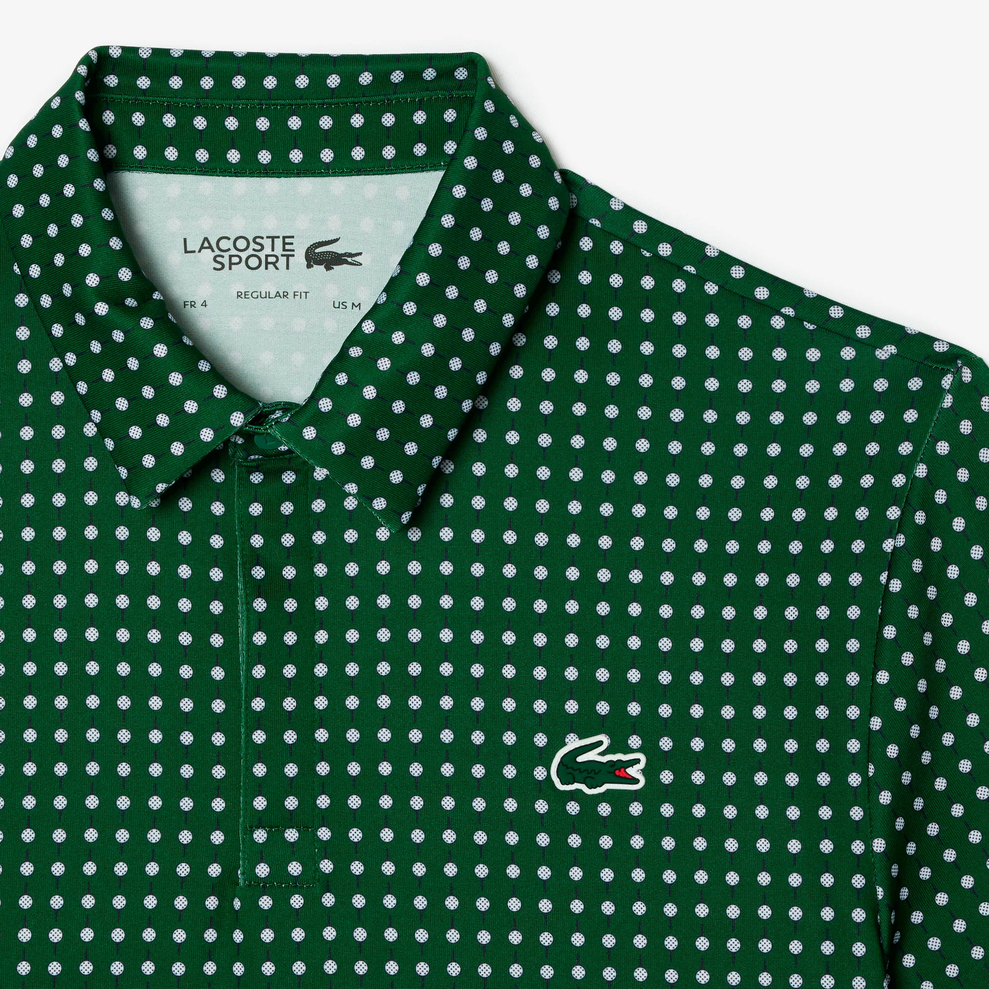 ミニマム総柄プリントゴルフポロシャツ