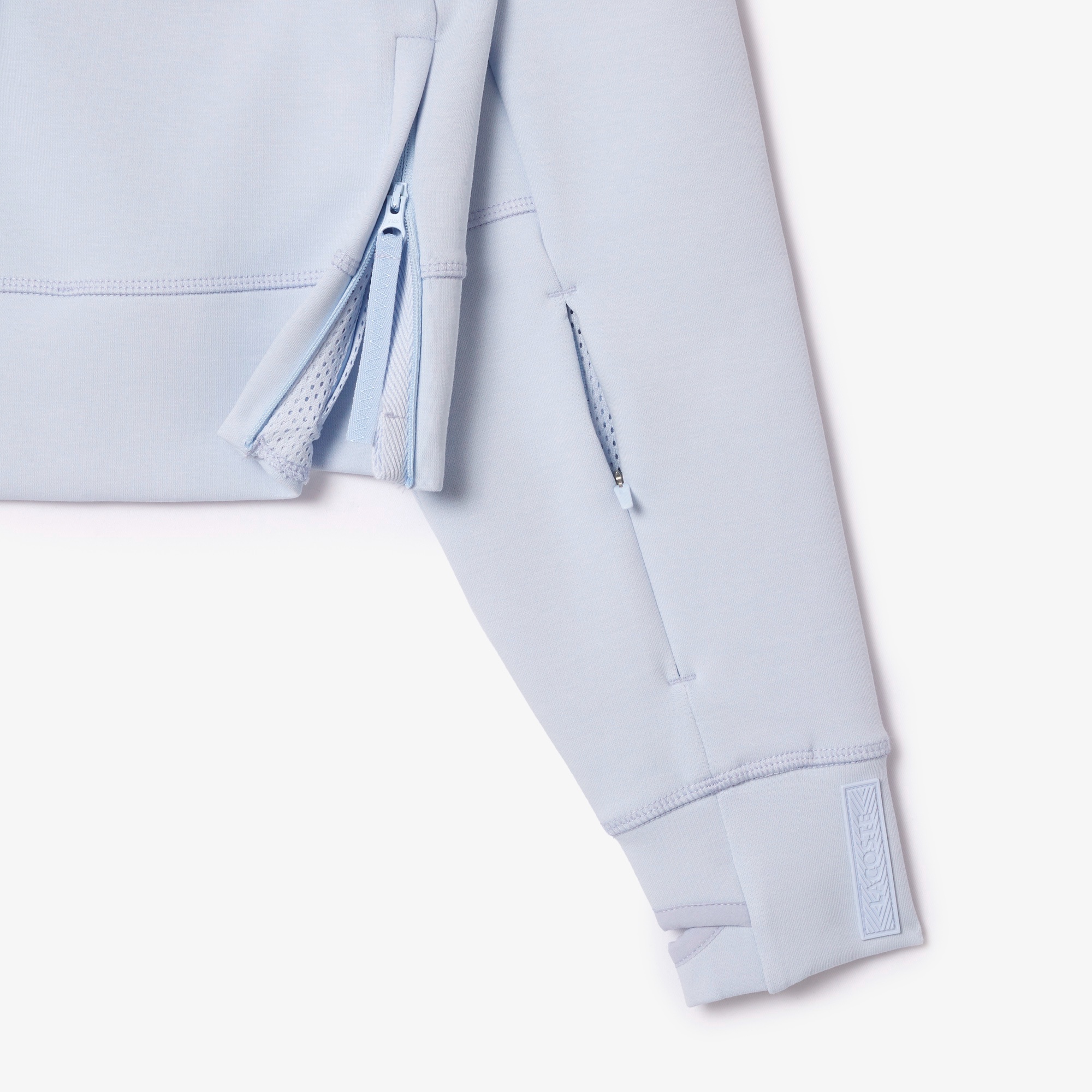 ワイド&クロップドフードスウェット