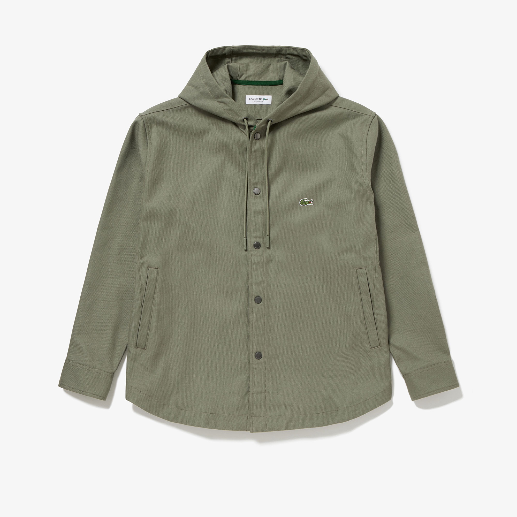 フード付きシャツジャケット