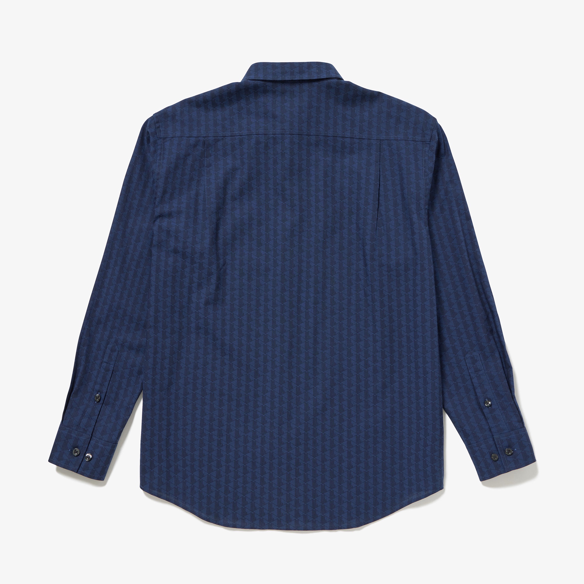 トーナルモノグラムボタンダウンシャツ