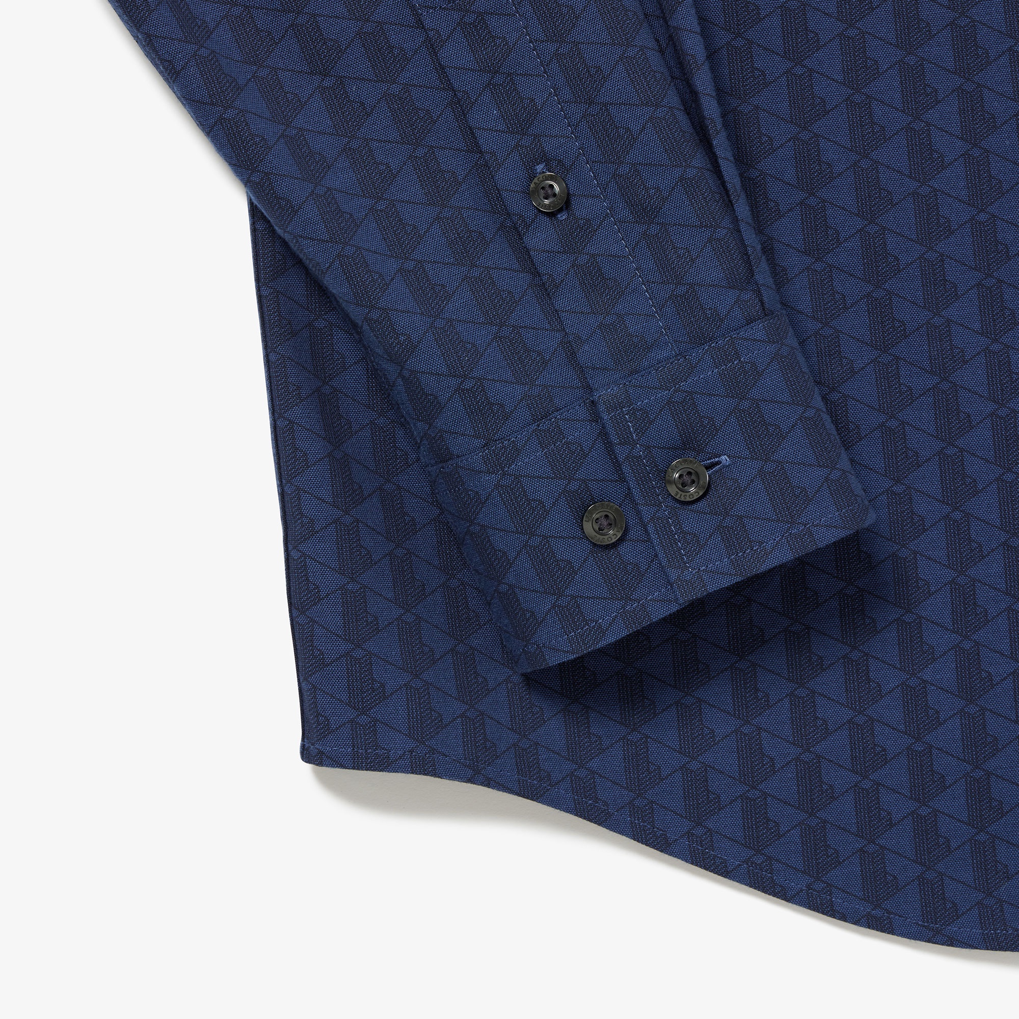 トーナルモノグラムボタンダウンシャツ