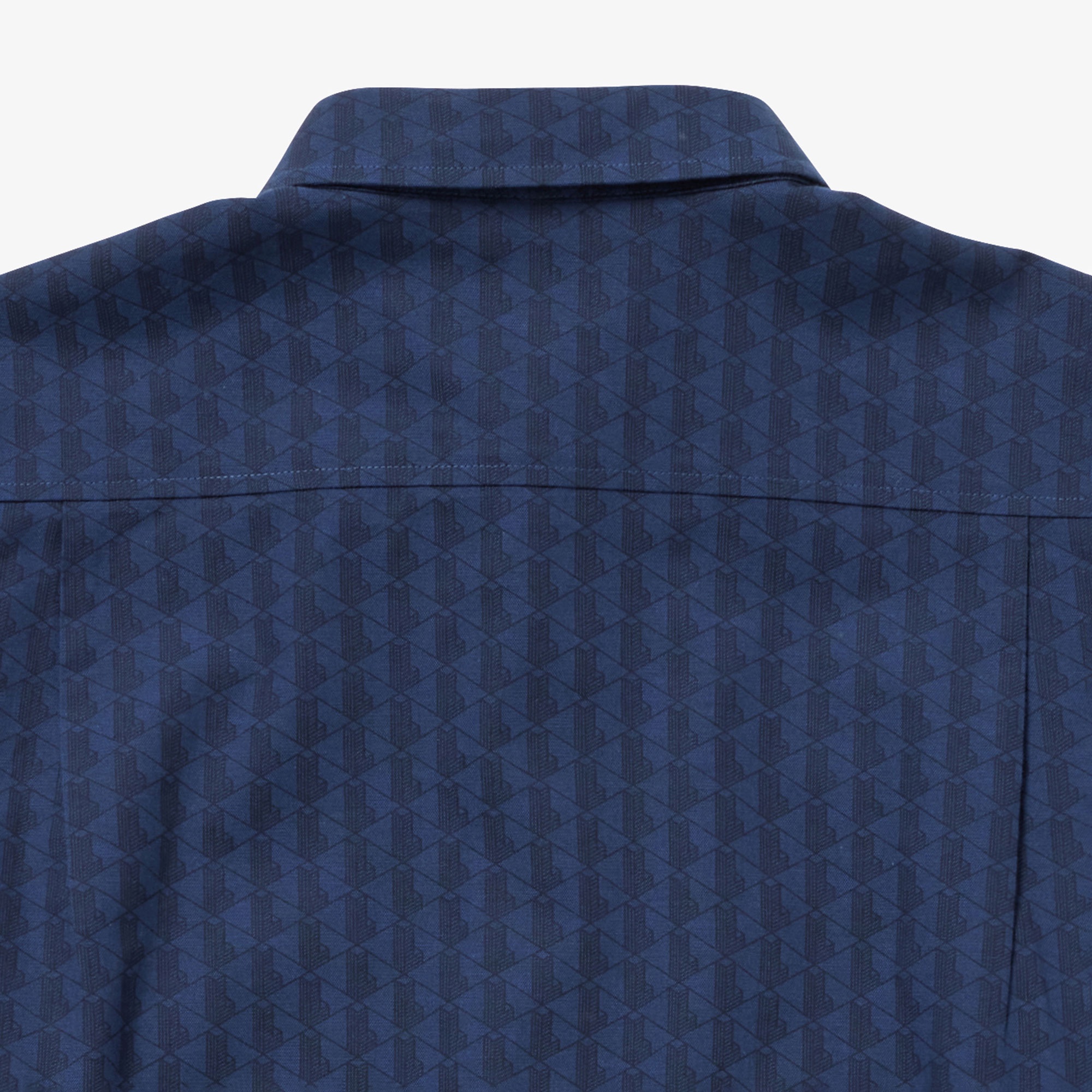 トーナルモノグラムボタンダウンシャツ