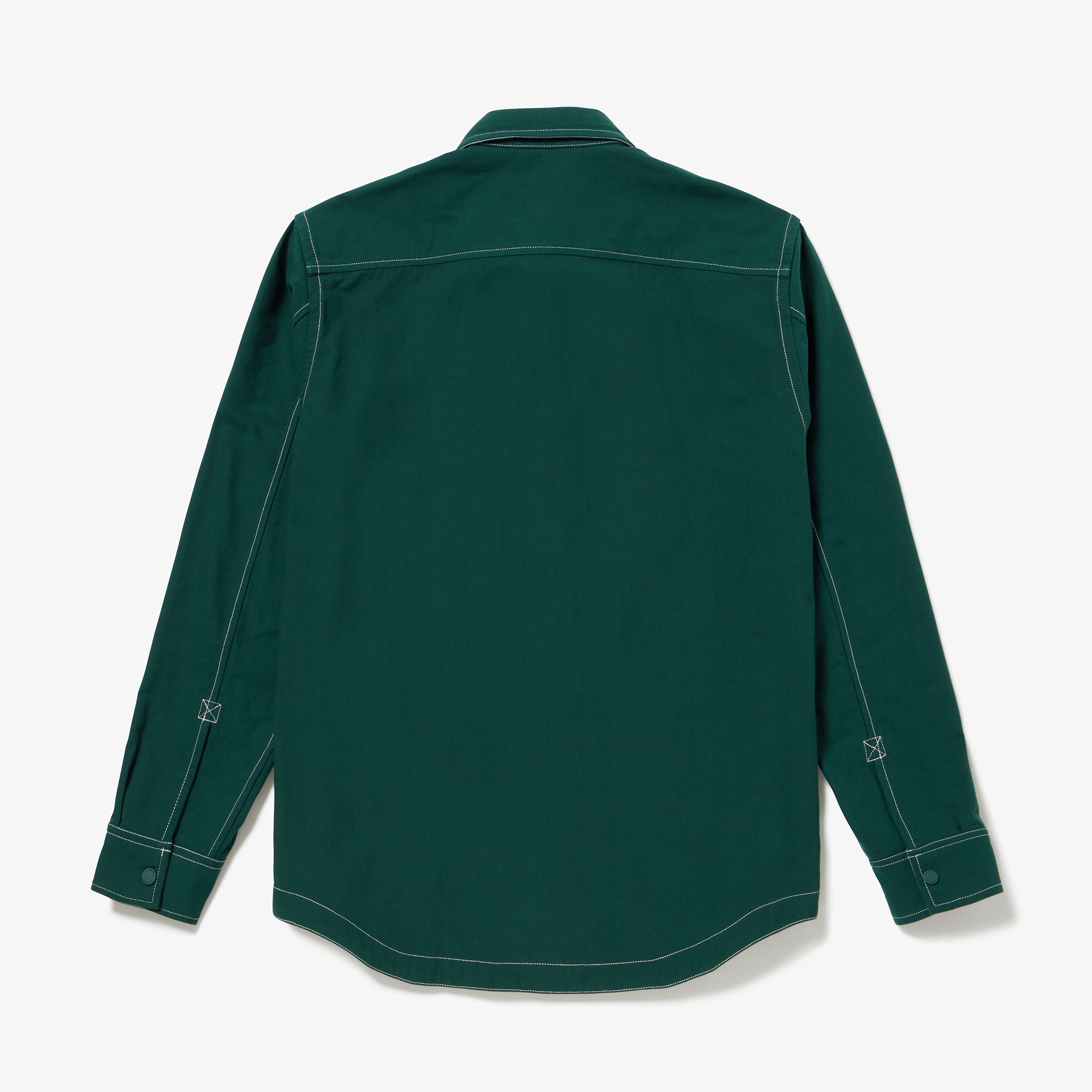 リバーシブルスナップボタンシャツ