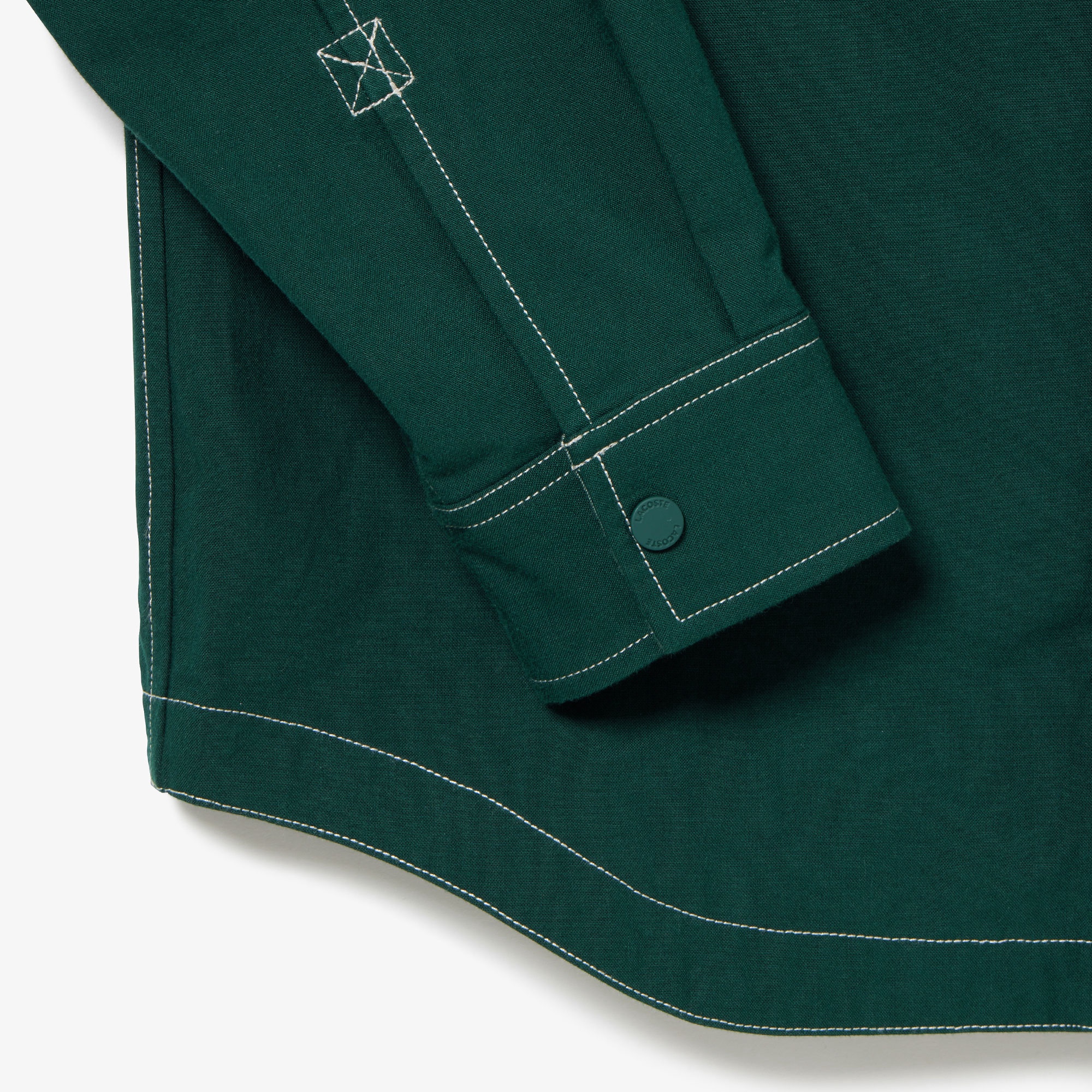 リバーシブルスナップボタンシャツ