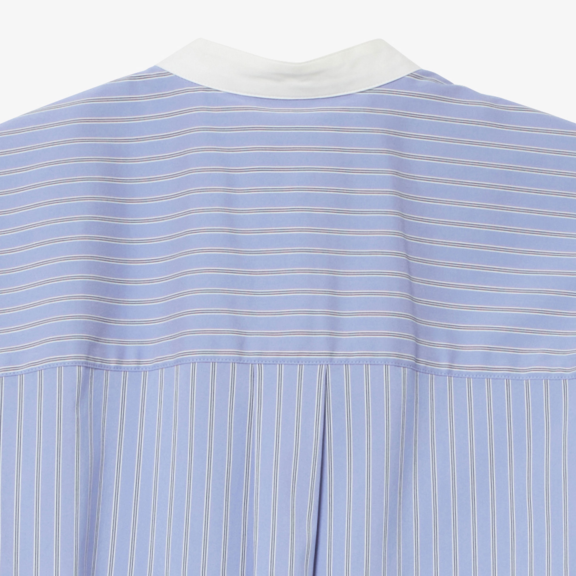 バンドカラーシャツドレス