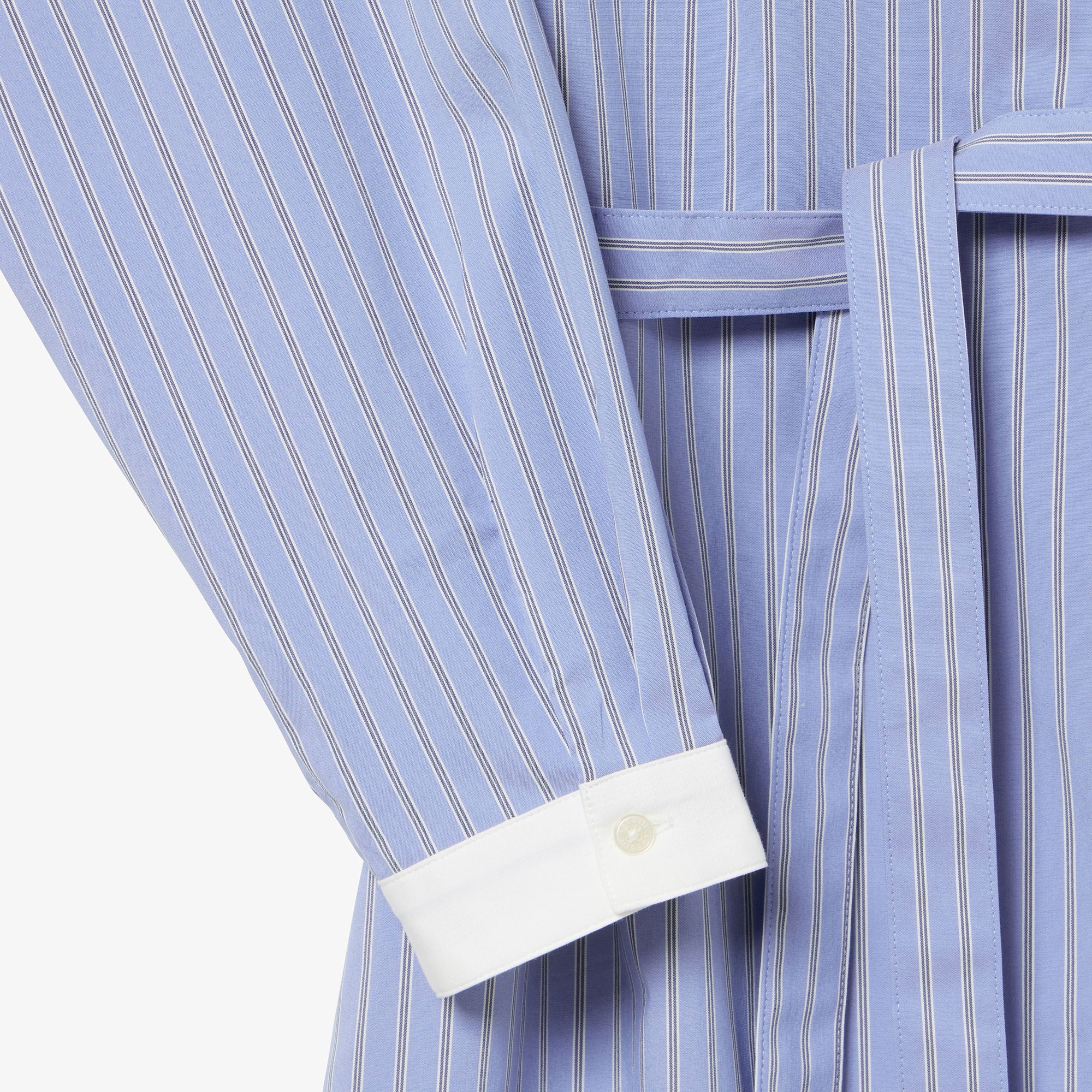 バンドカラーシャツドレス