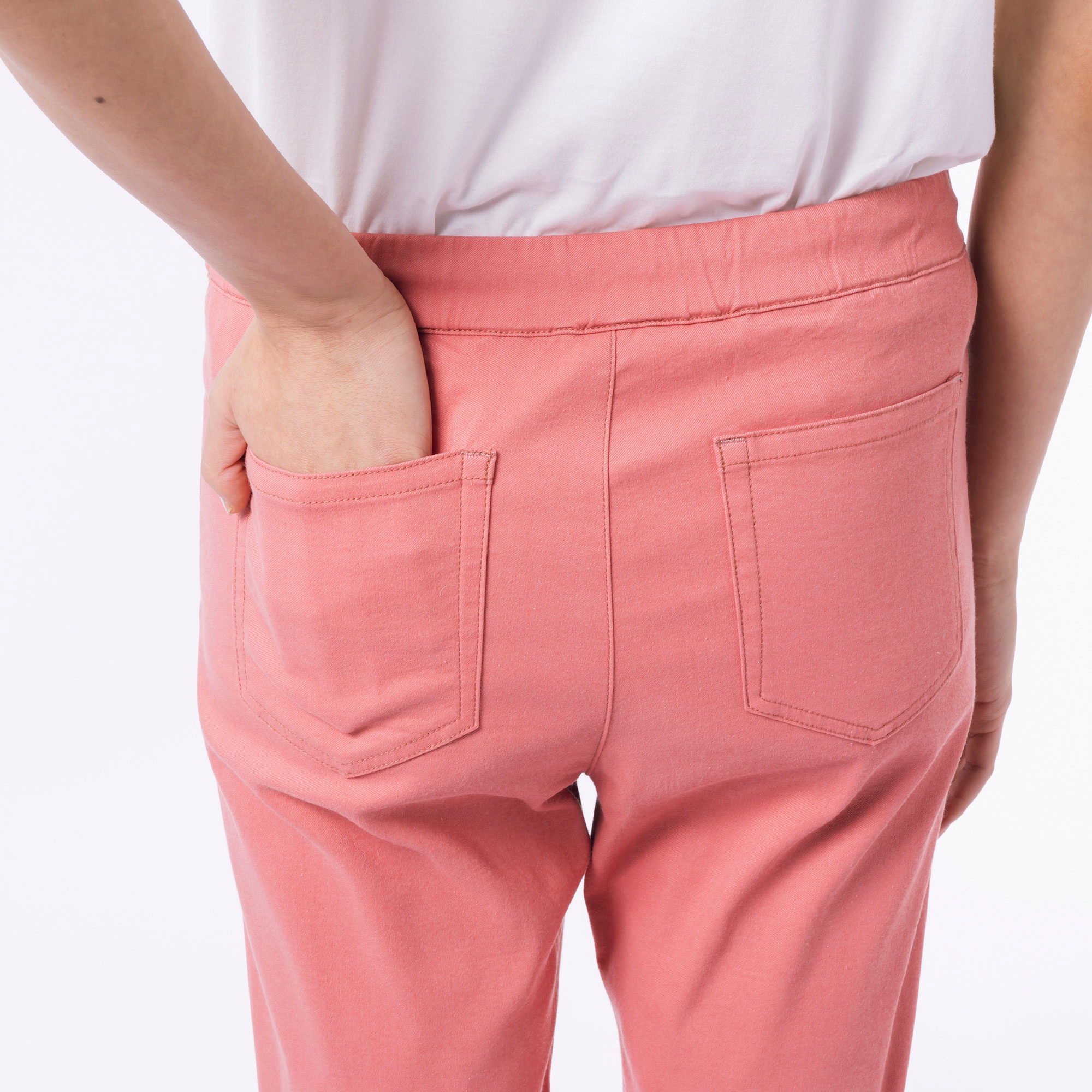 ストレッチスキニーイージーパンツ