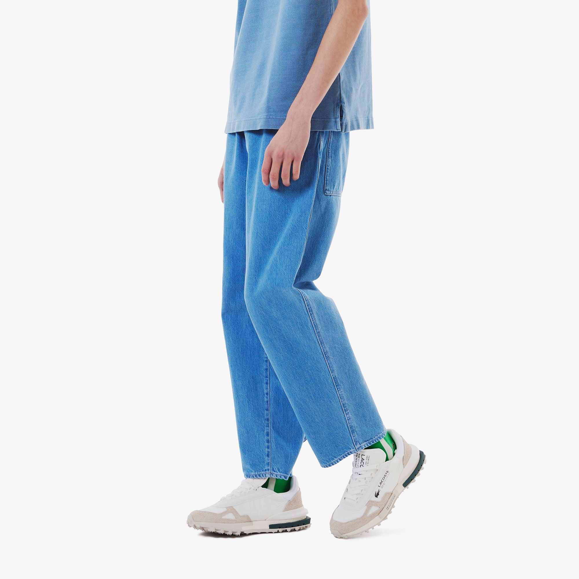 ワイドデニムパンツ