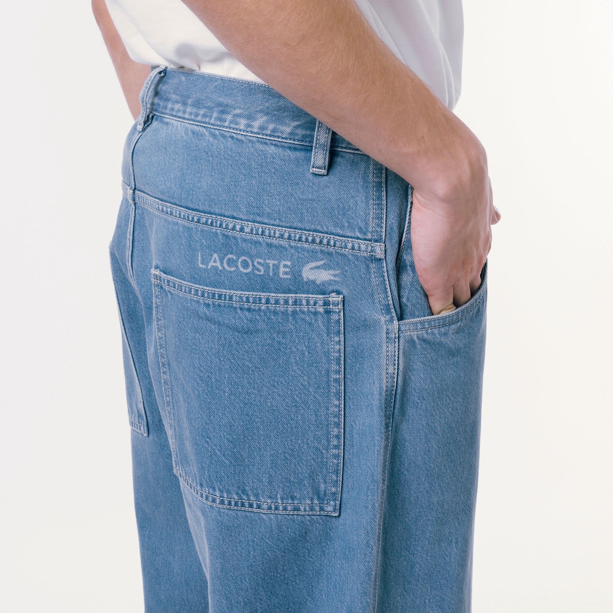 ワイドデニムパンツ