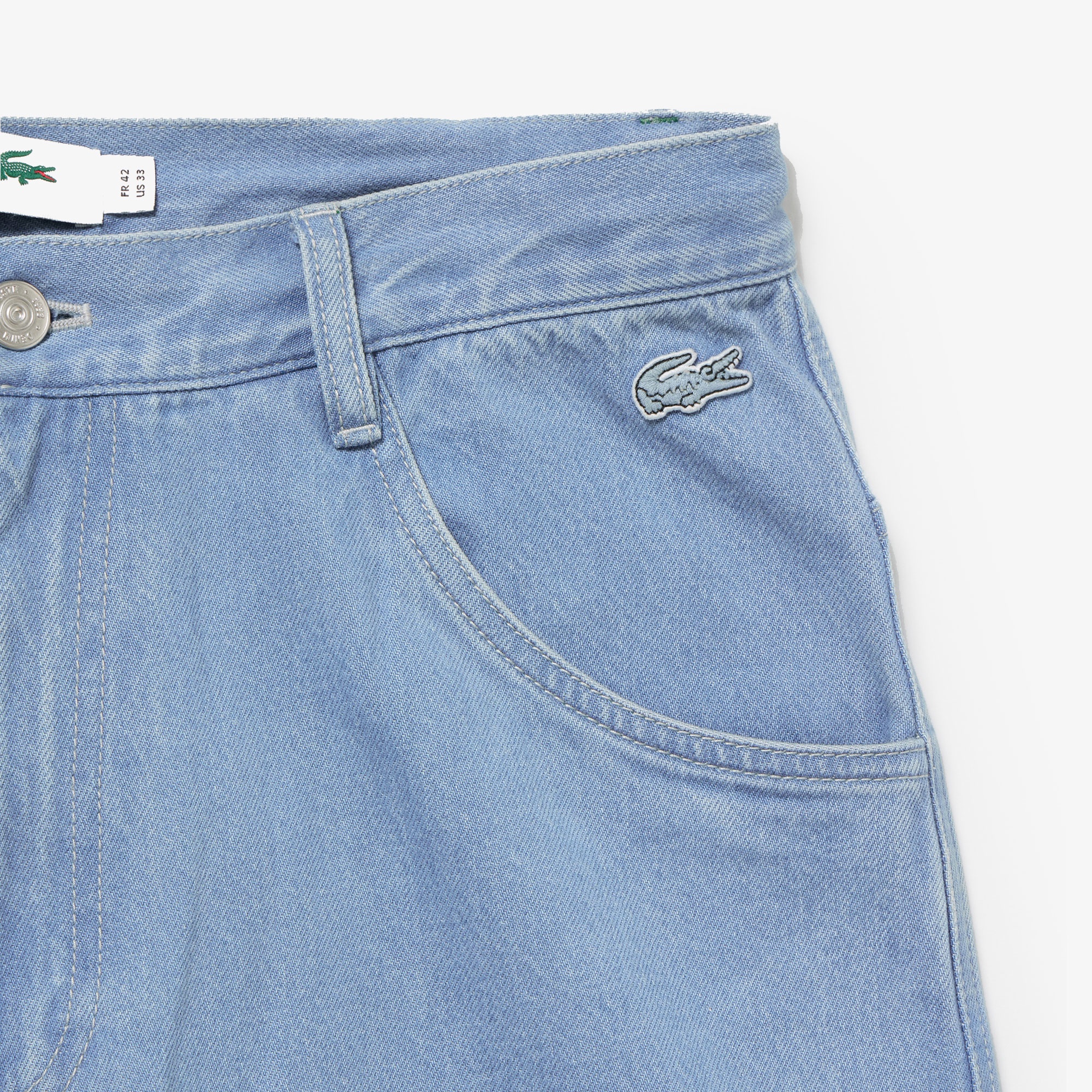 ワイドデニムパンツ