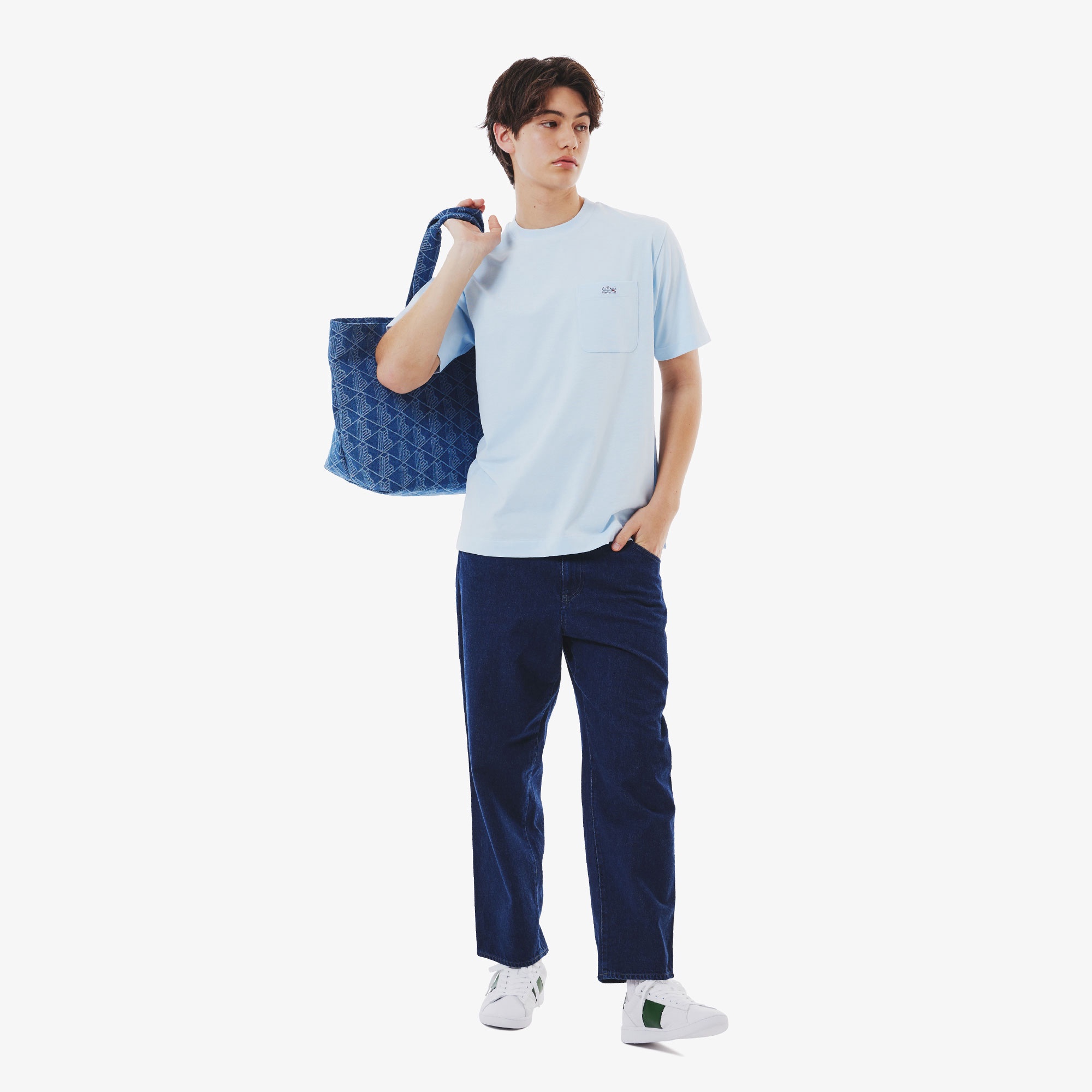 ワイドデニムパンツ