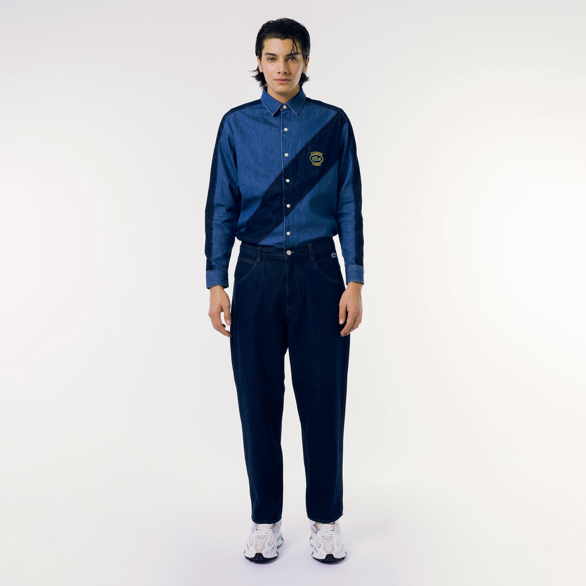 ワイドデニムパンツ