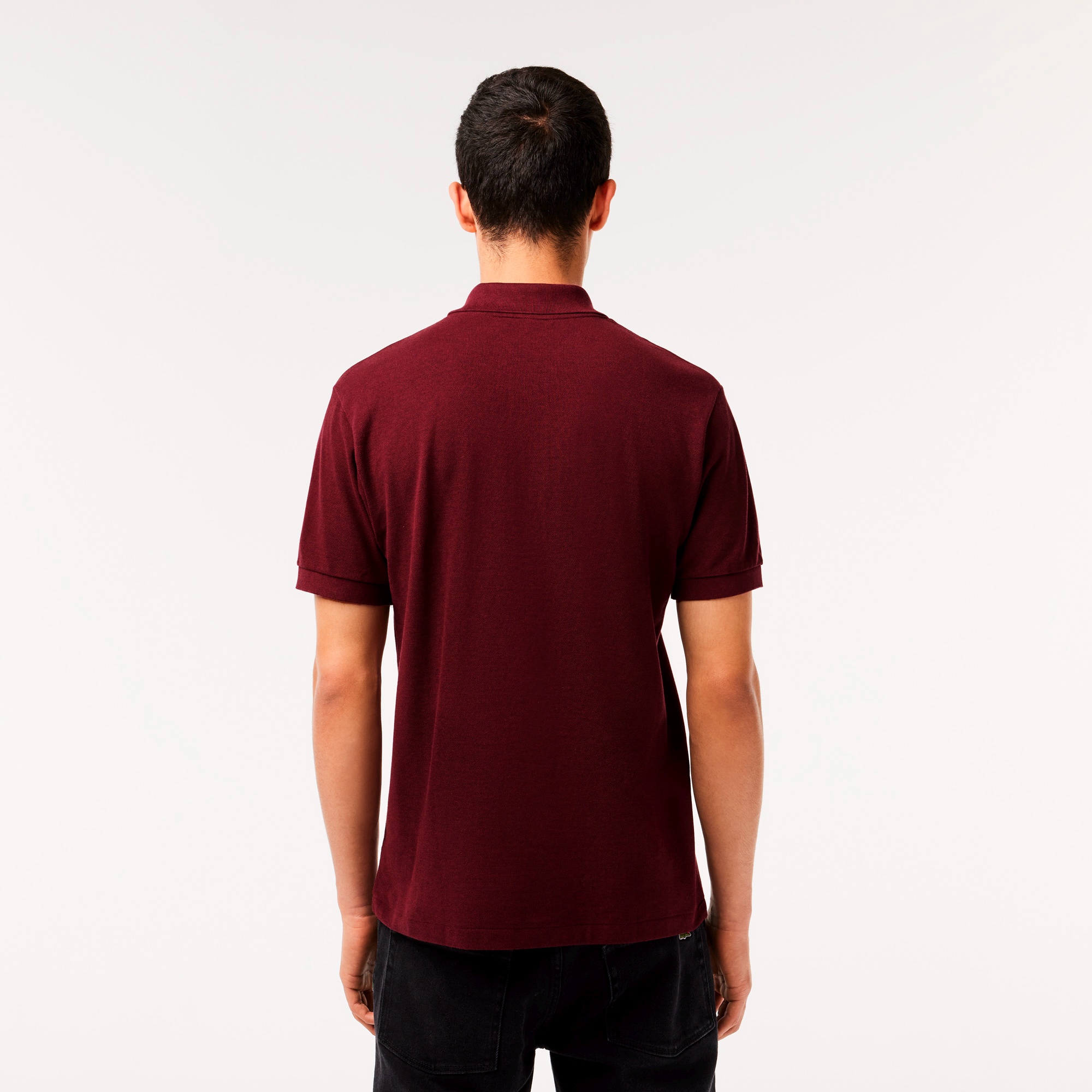 ラコステ L.12.64 ポロシャツ (杢・半袖)