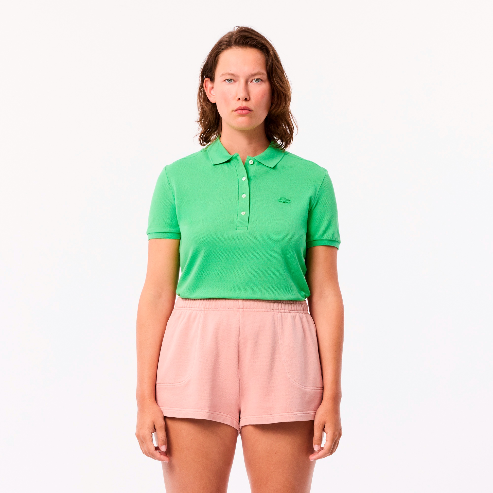 ストレッチコットンピケポロシャツ (半袖)