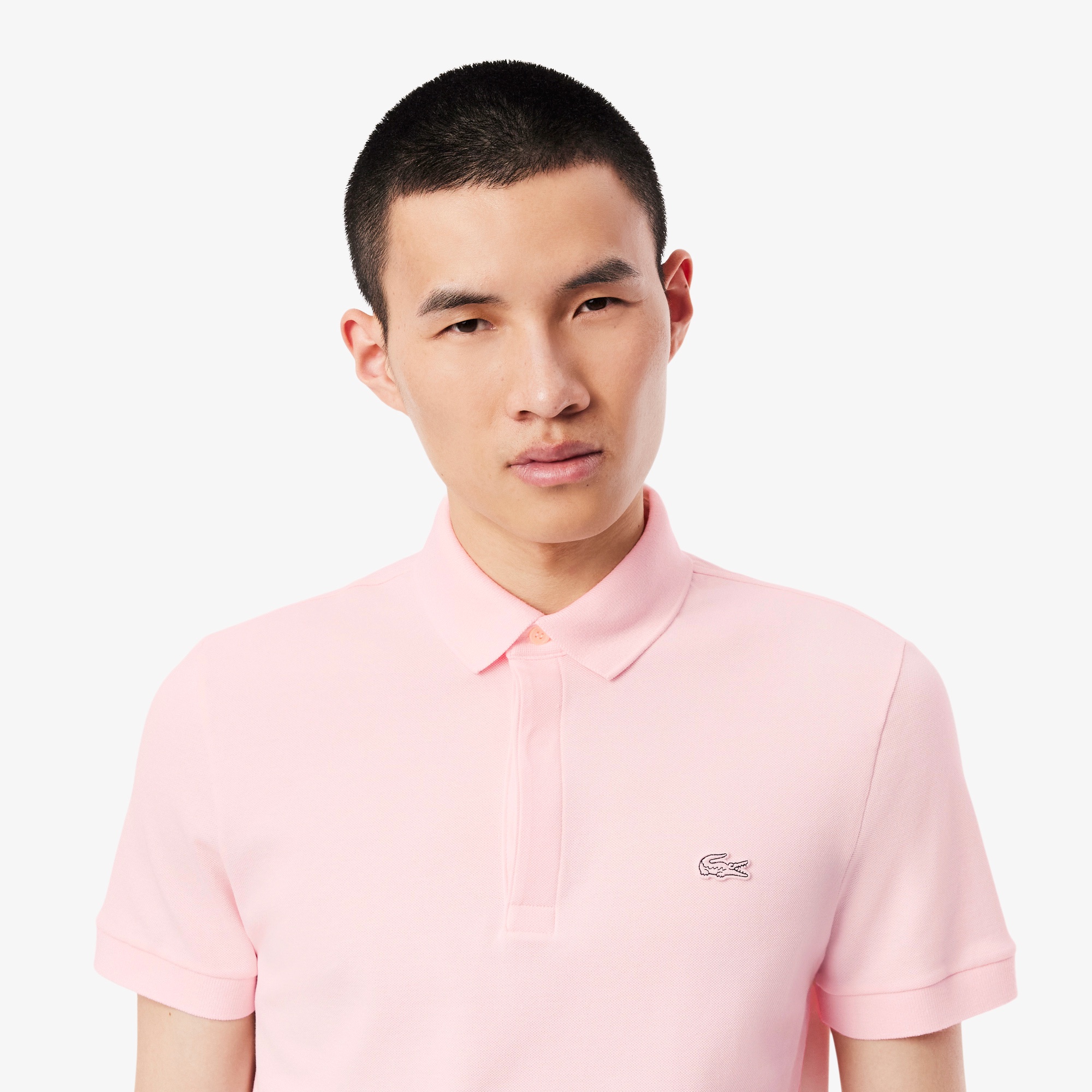 レギュラーフィット ストレッチ パリポロシャツ (半袖)