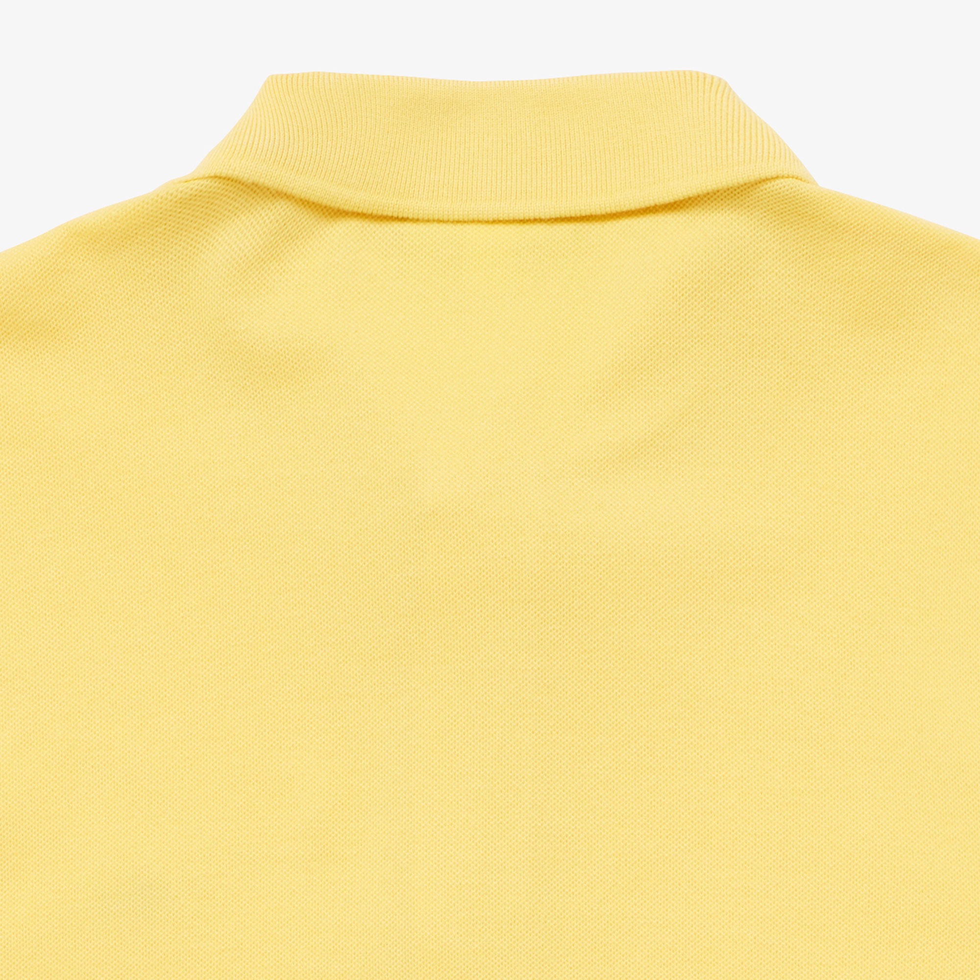 スリムフィットソリッドポロシャツ (半袖)