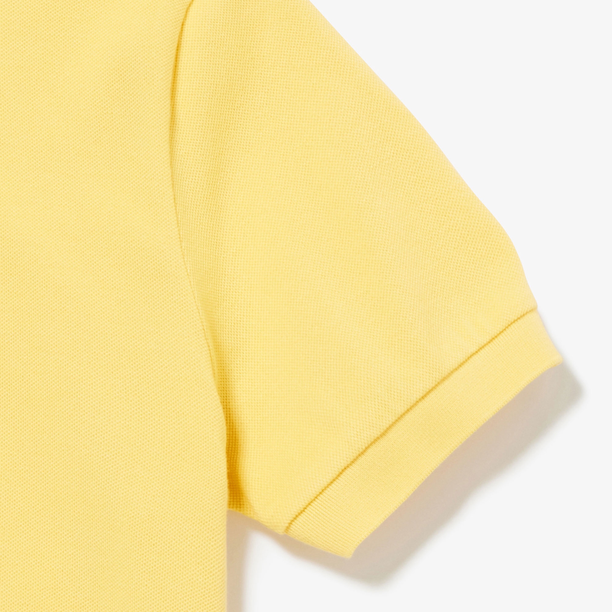 スリムフィットソリッドポロシャツ (半袖)