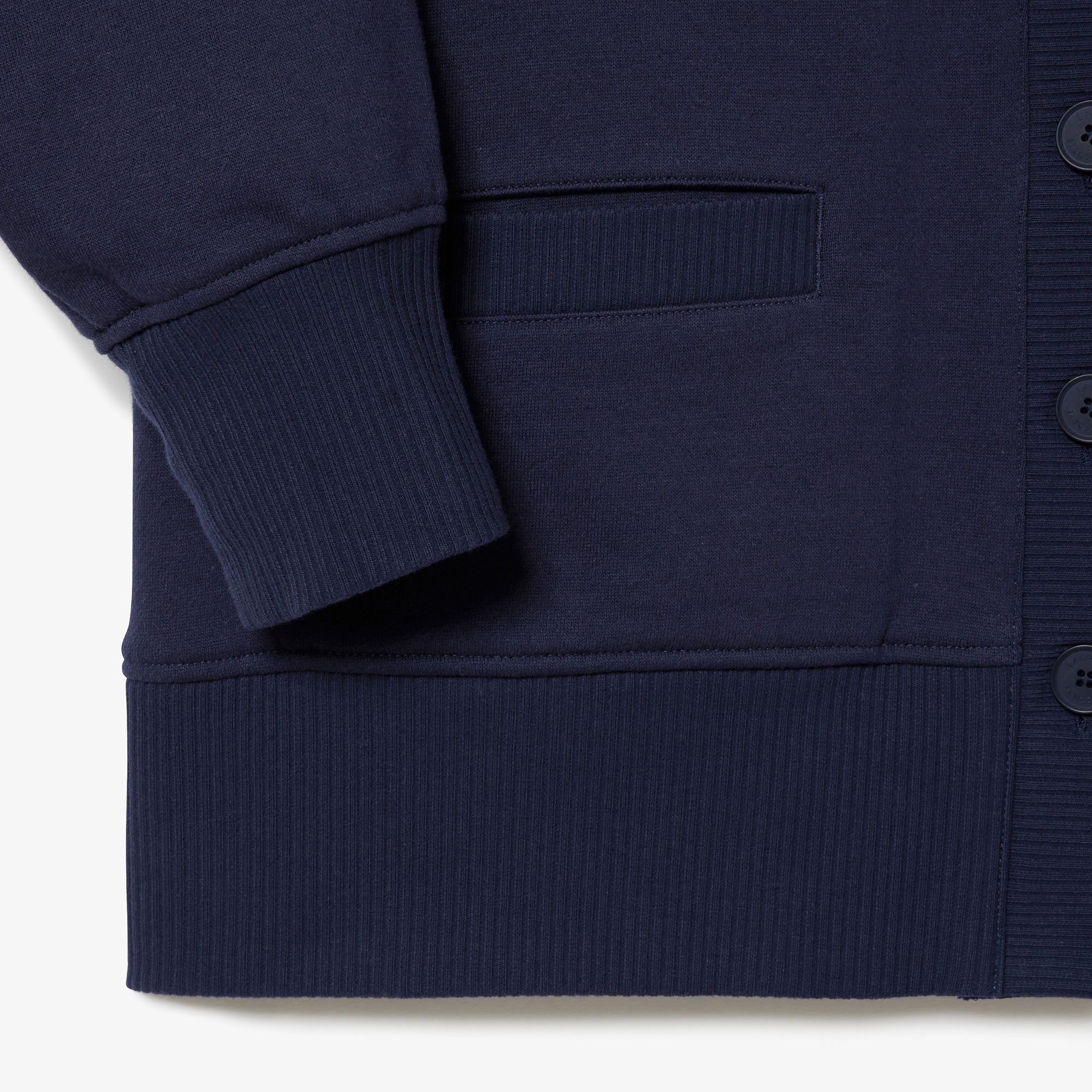 ドルマンスリーブクルーネックスウェットカーディガン