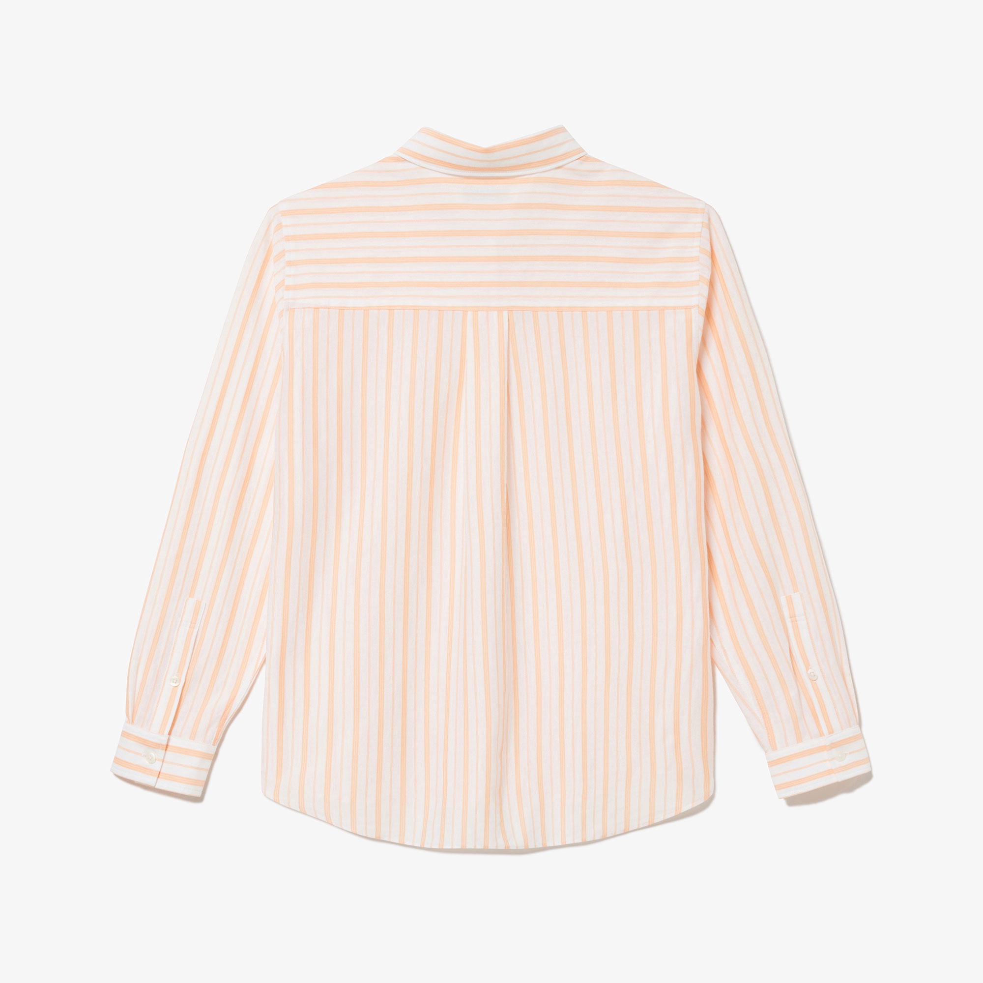 ジャージニットストライプシャツ