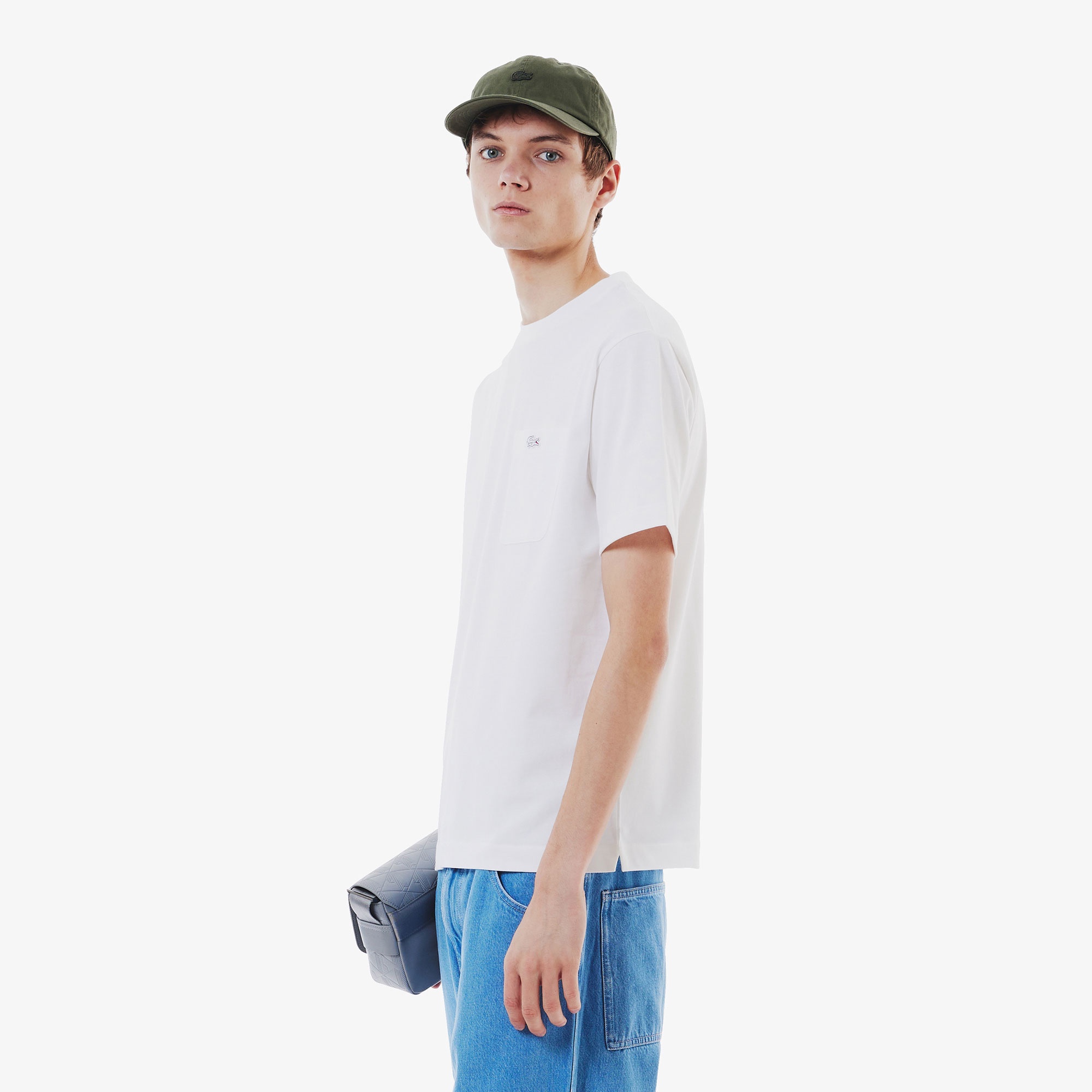 アウトラインクロックポケットTシャツ