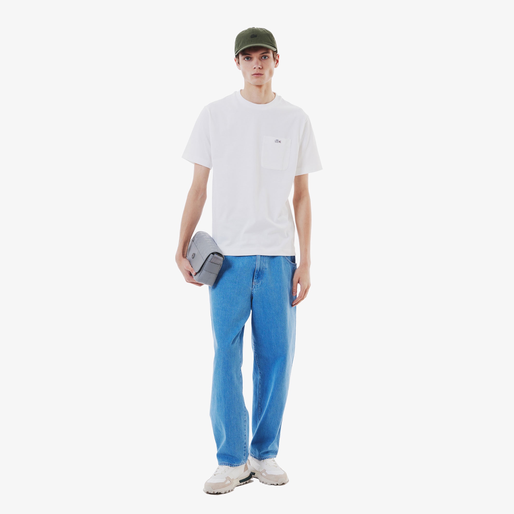 アウトラインクロックポケットTシャツ