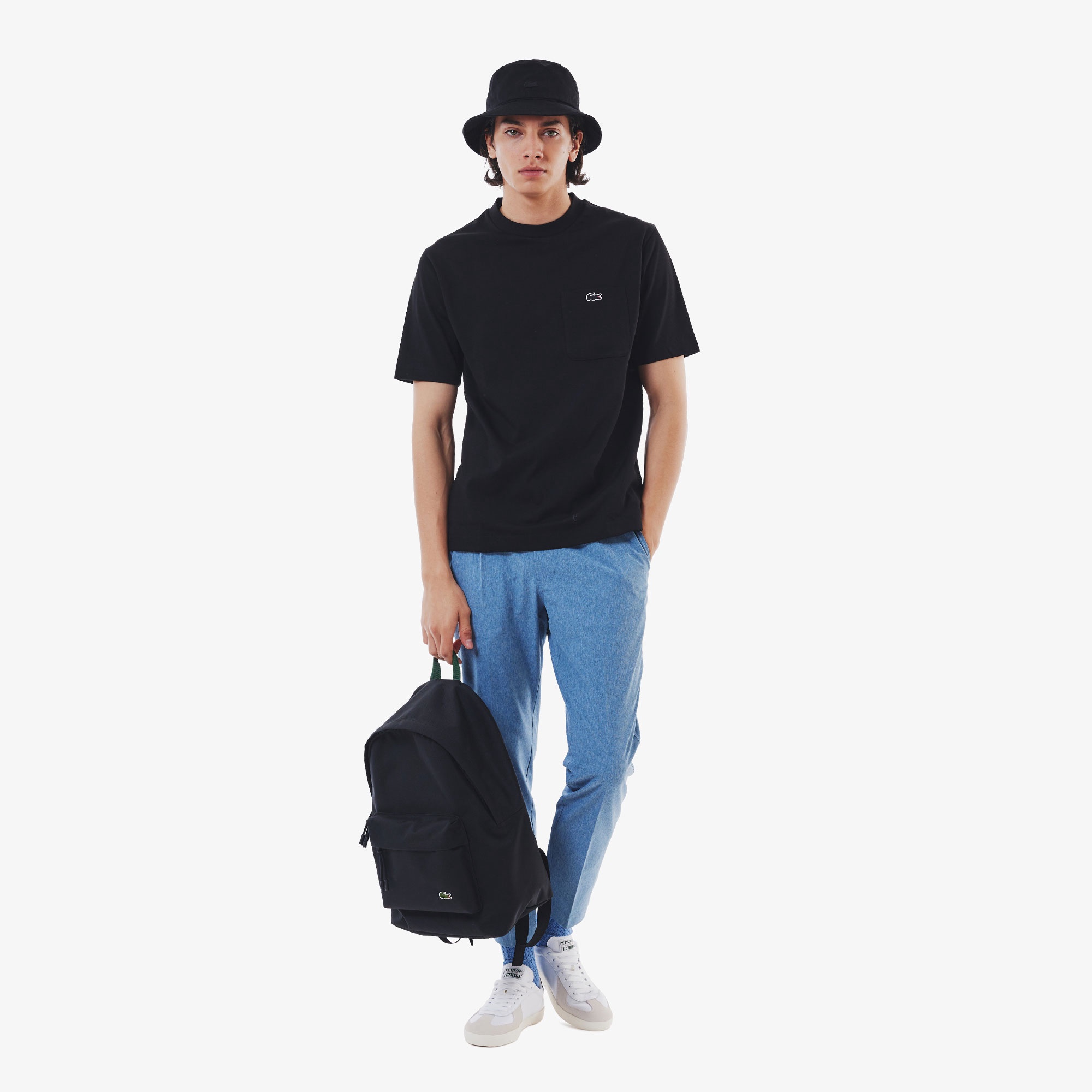 アウトラインクロックポケットTシャツ