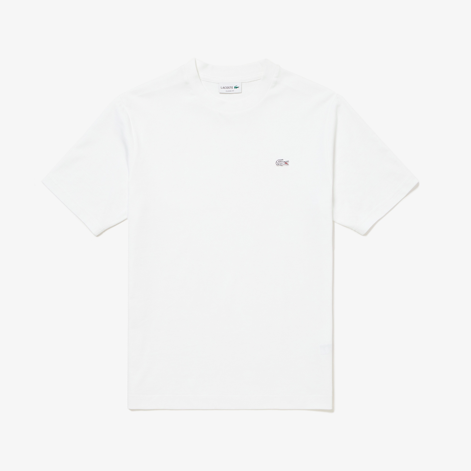 アウトラインクロッククルーネックTシャツ