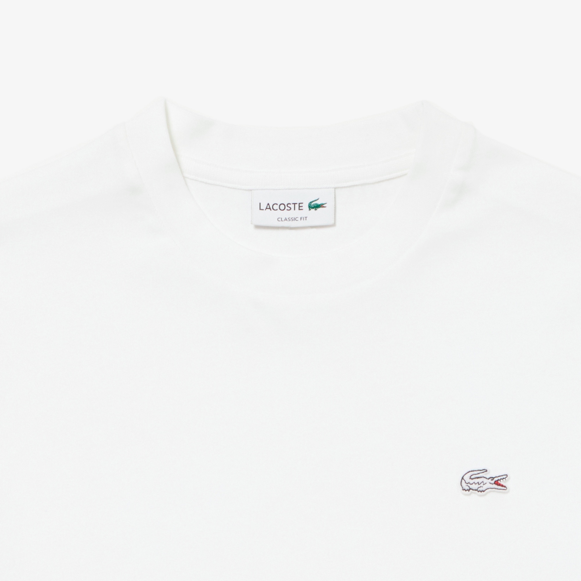 アウトラインクロッククルーネックTシャツ