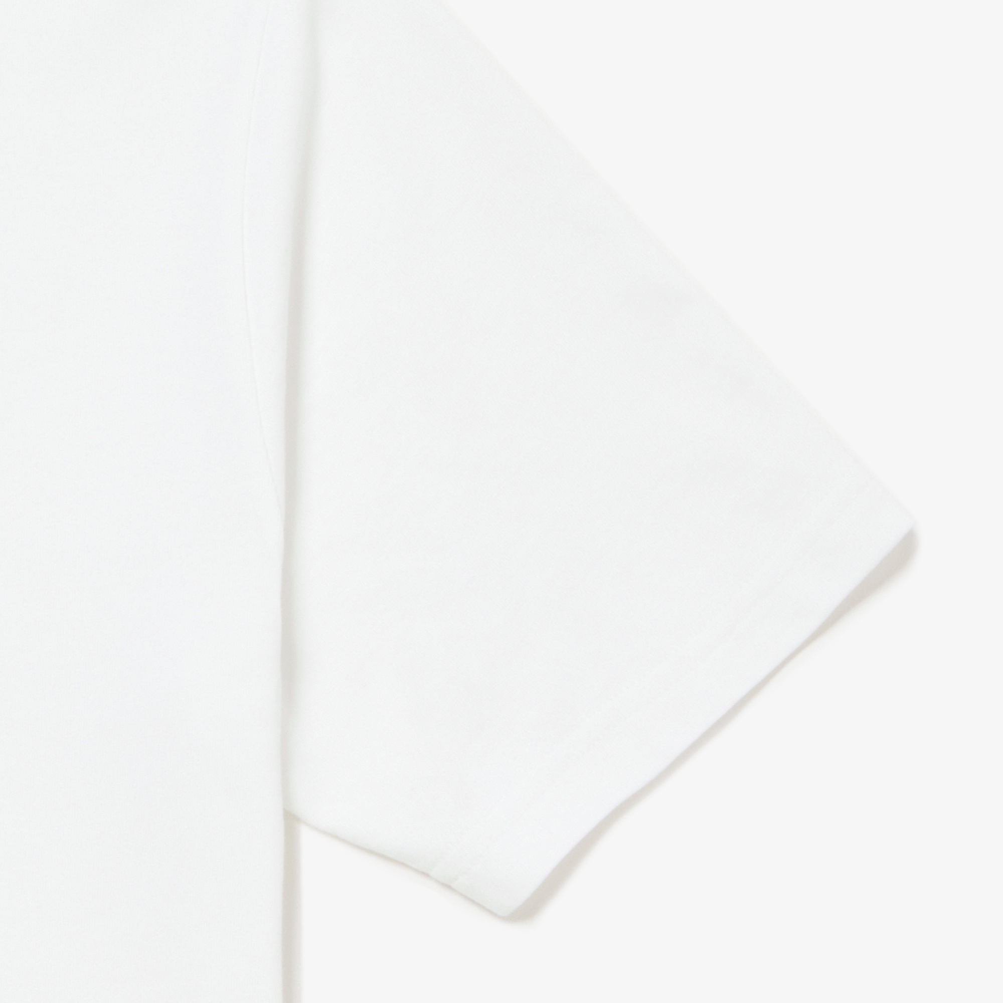 アウトラインクロッククルーネックTシャツ