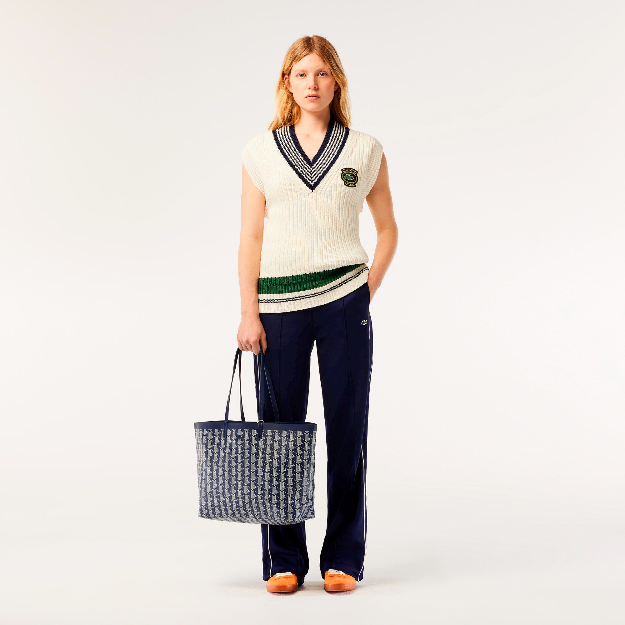 ゼリー コーテッドキャンバスミディアムトートバッグ