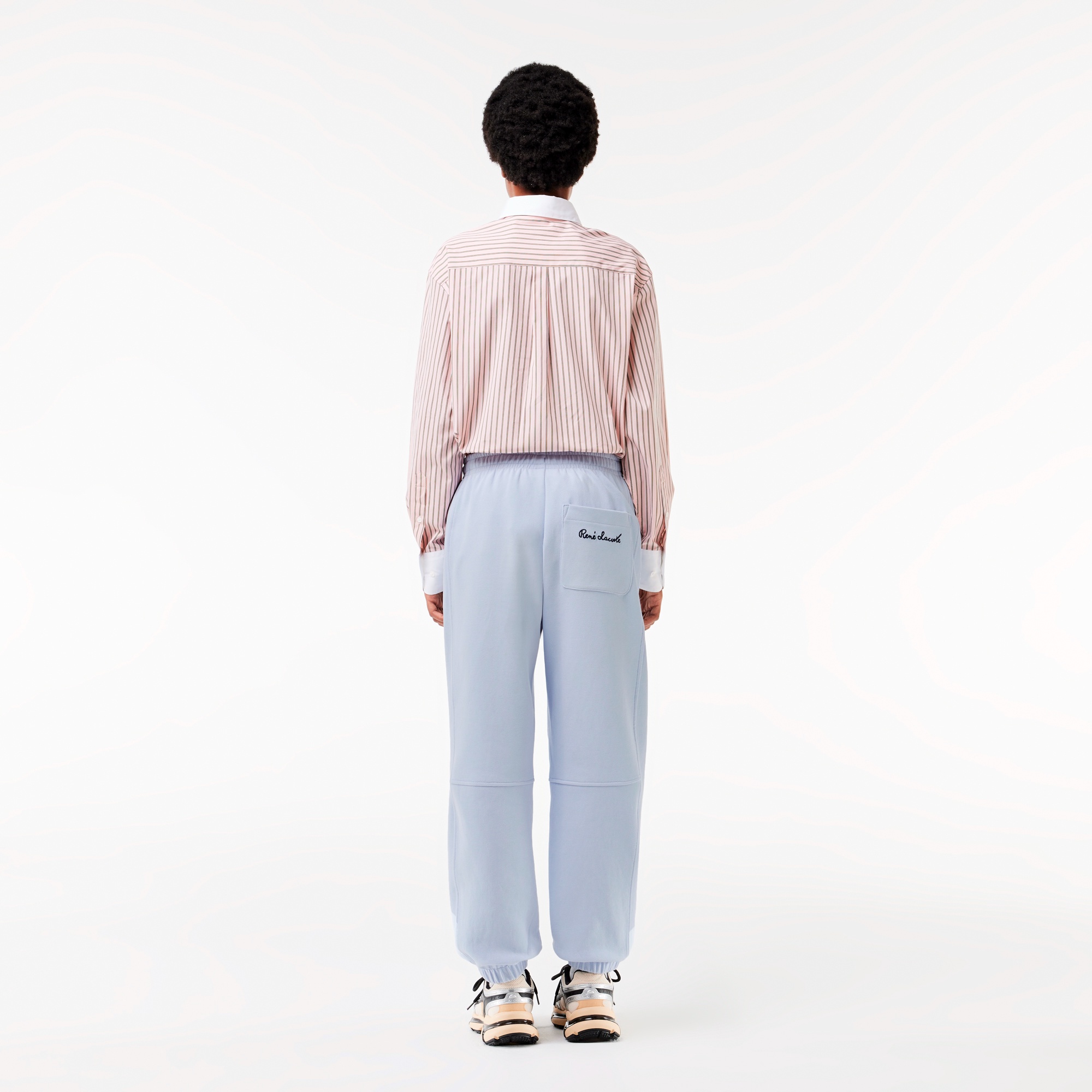 ダブルフェイスピケトラックパンツ